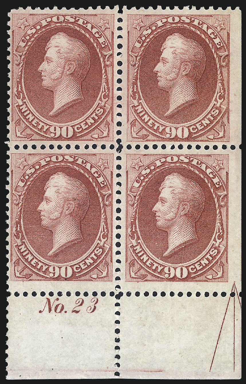 Sale no. 1025 — Lot no. 172 — Siegel Auction Galleries