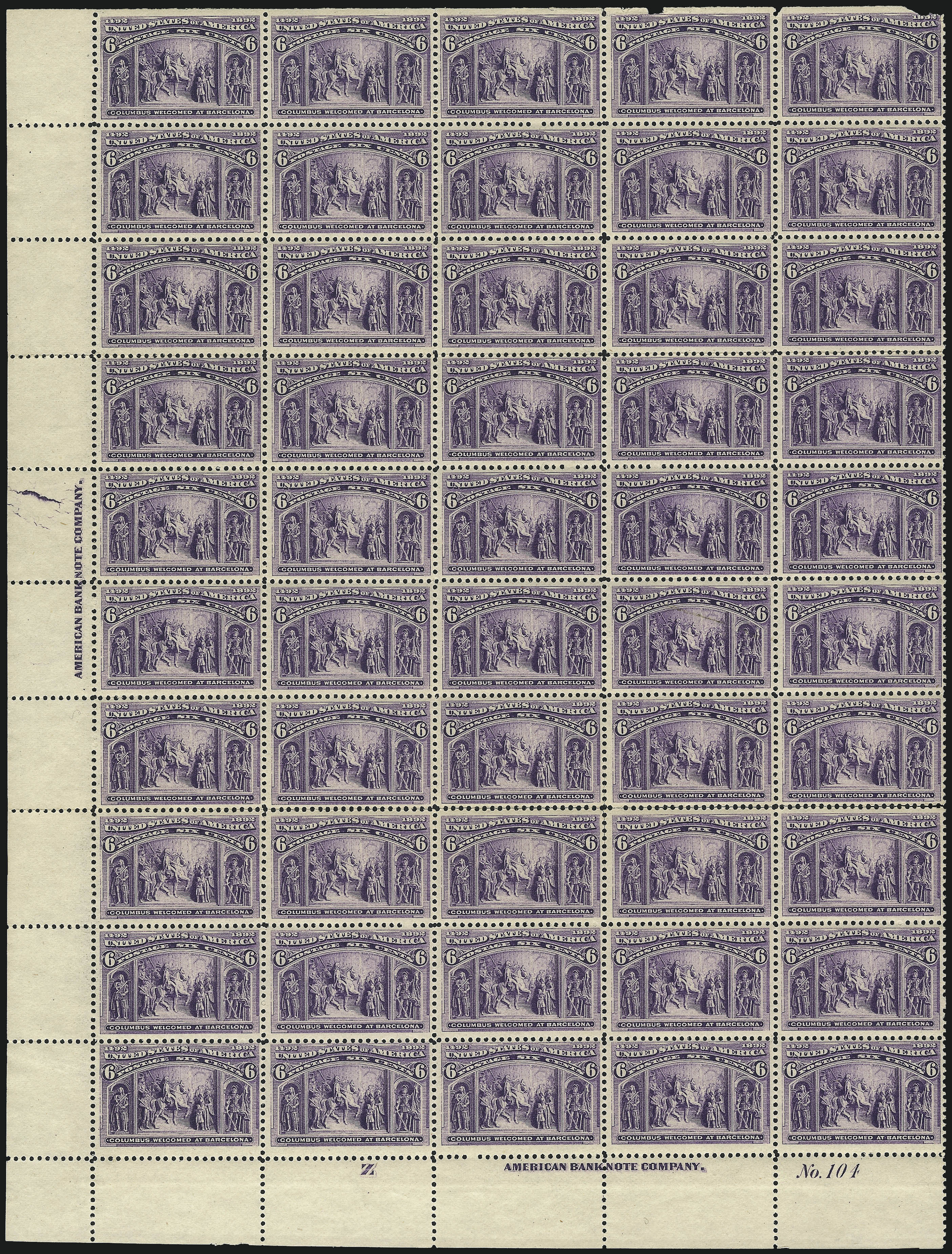 Sale no. 1025 — Lot no. 180 — Siegel Auction Galleries