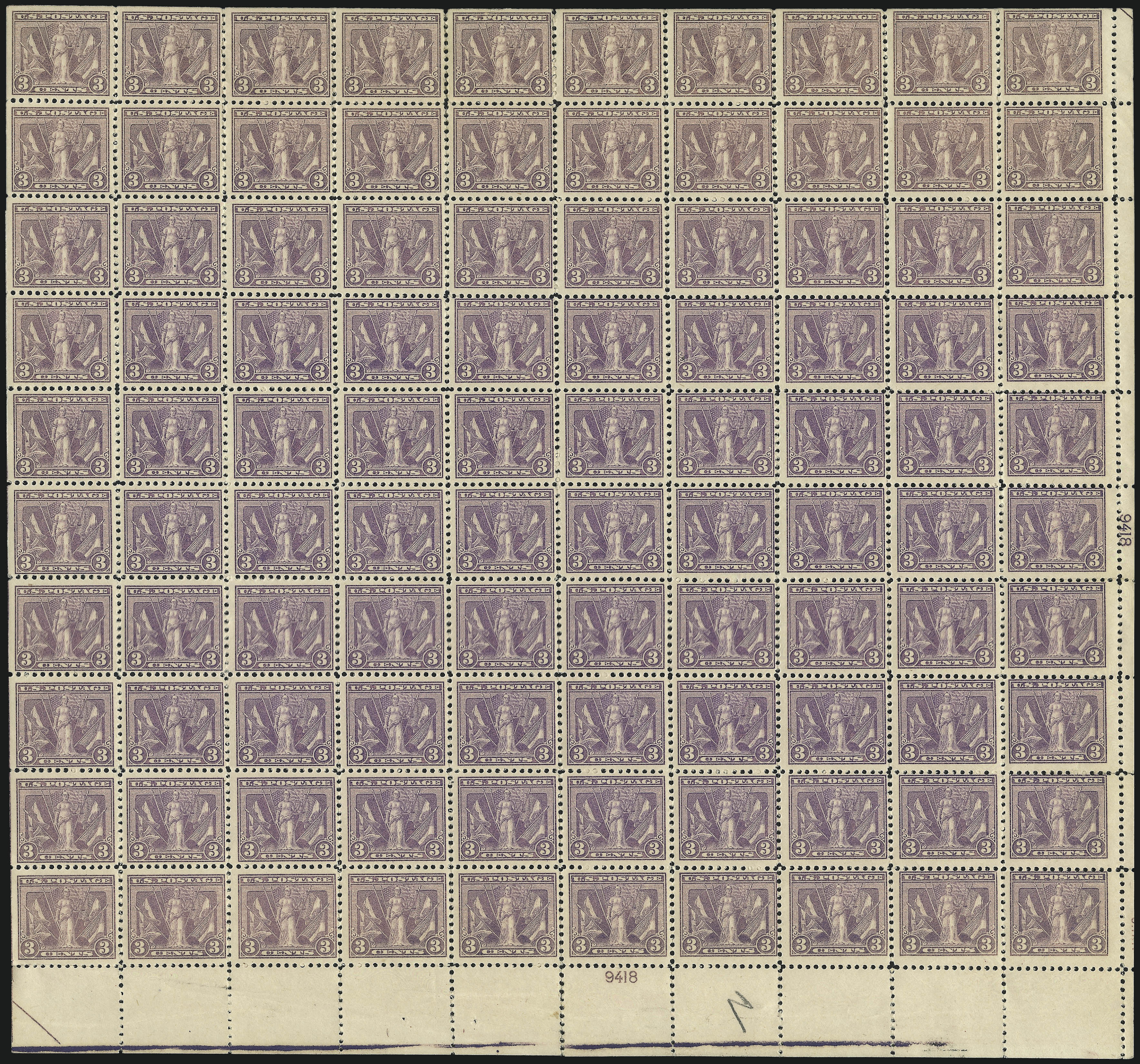 Sale no. 1025 — Lot no. 233 — Siegel Auction Galleries