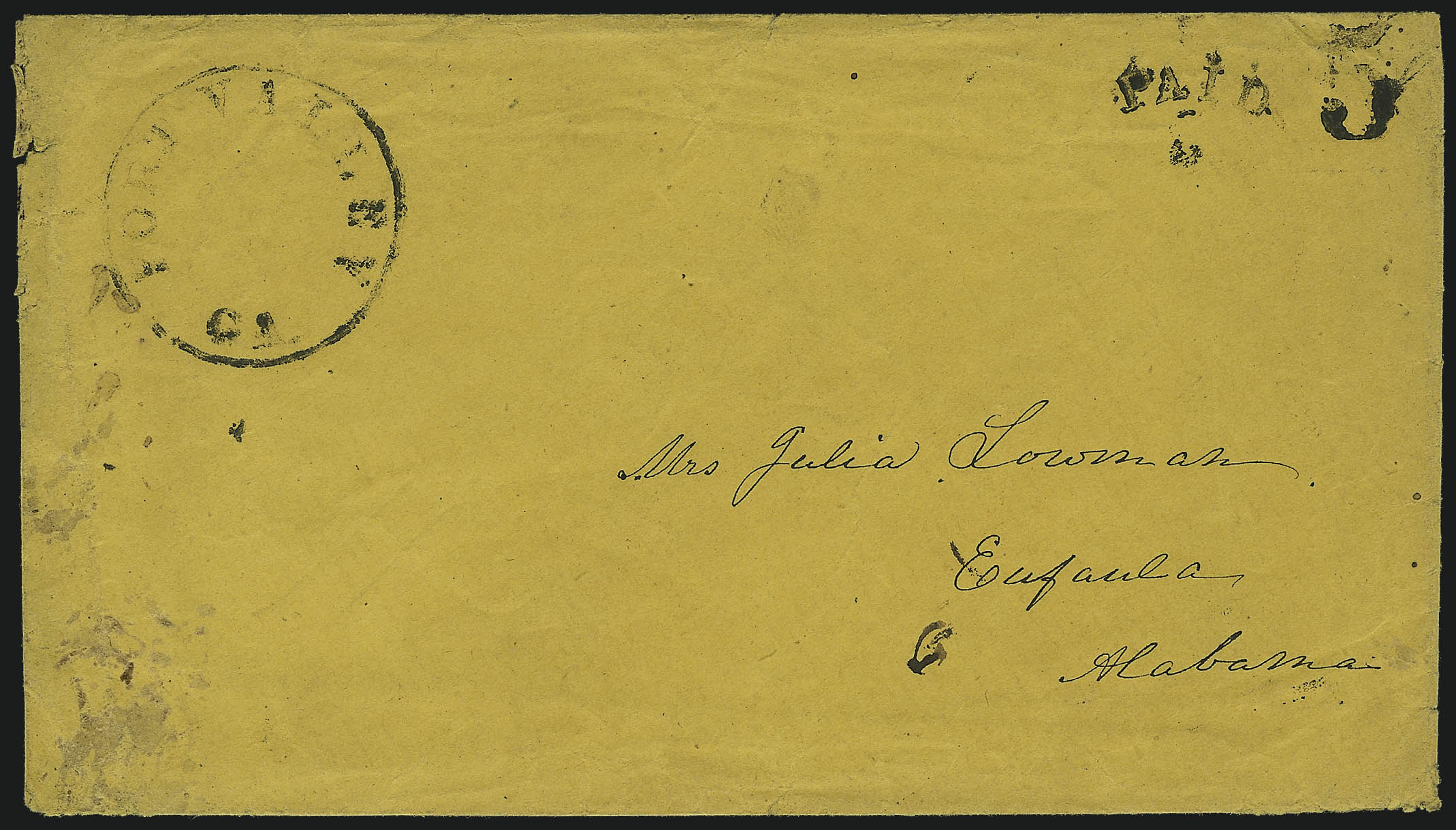 Sale no. 1025 — Lot no. 284 — Siegel Auction Galleries