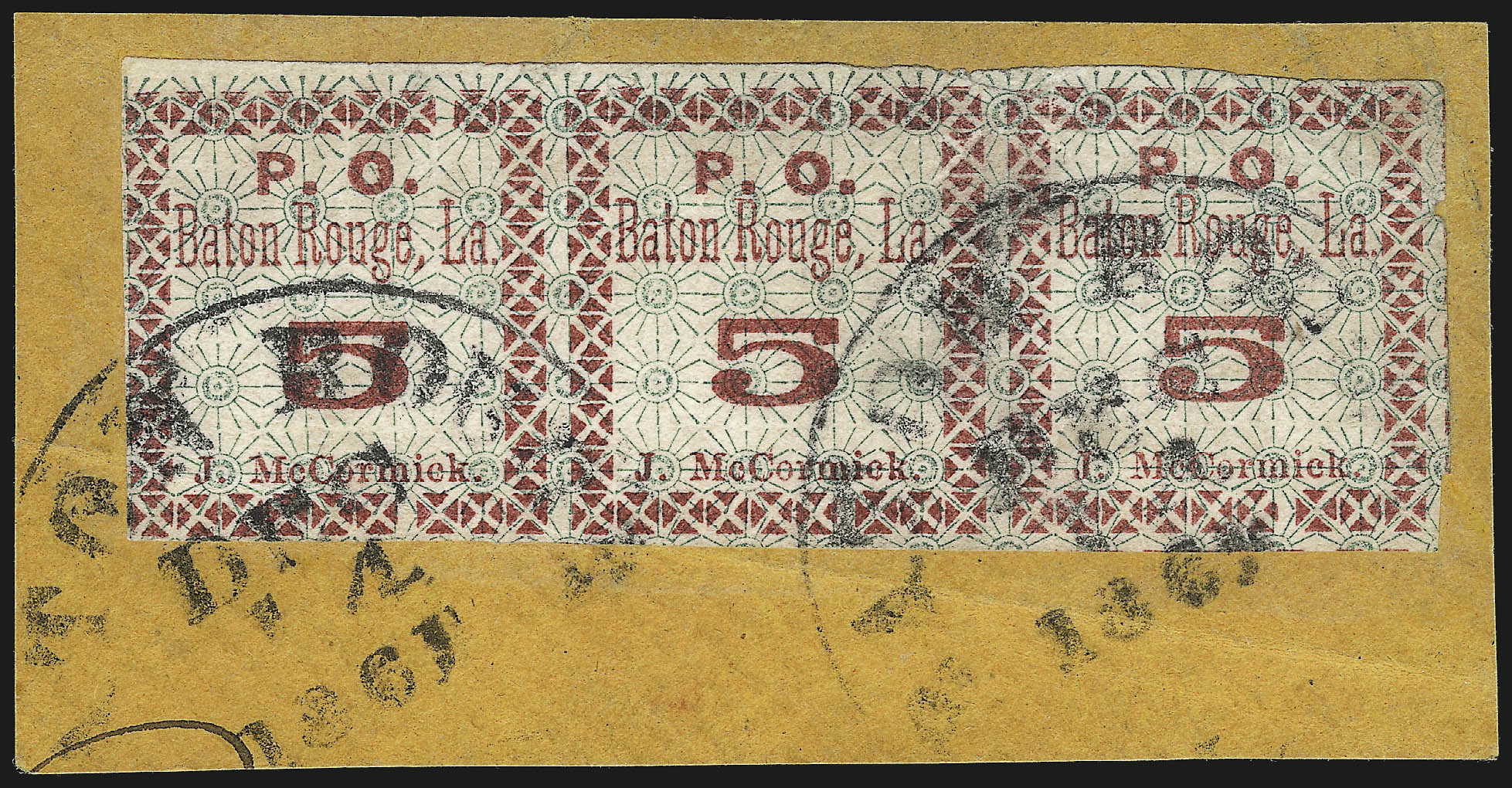 Sale no. 1025 — Lot no. 289 — Siegel Auction Galleries