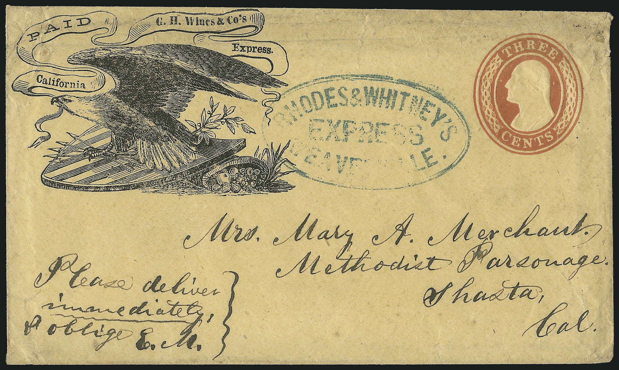 Sale no. 1025 — Lot no. 5 — Siegel Auction Galleries