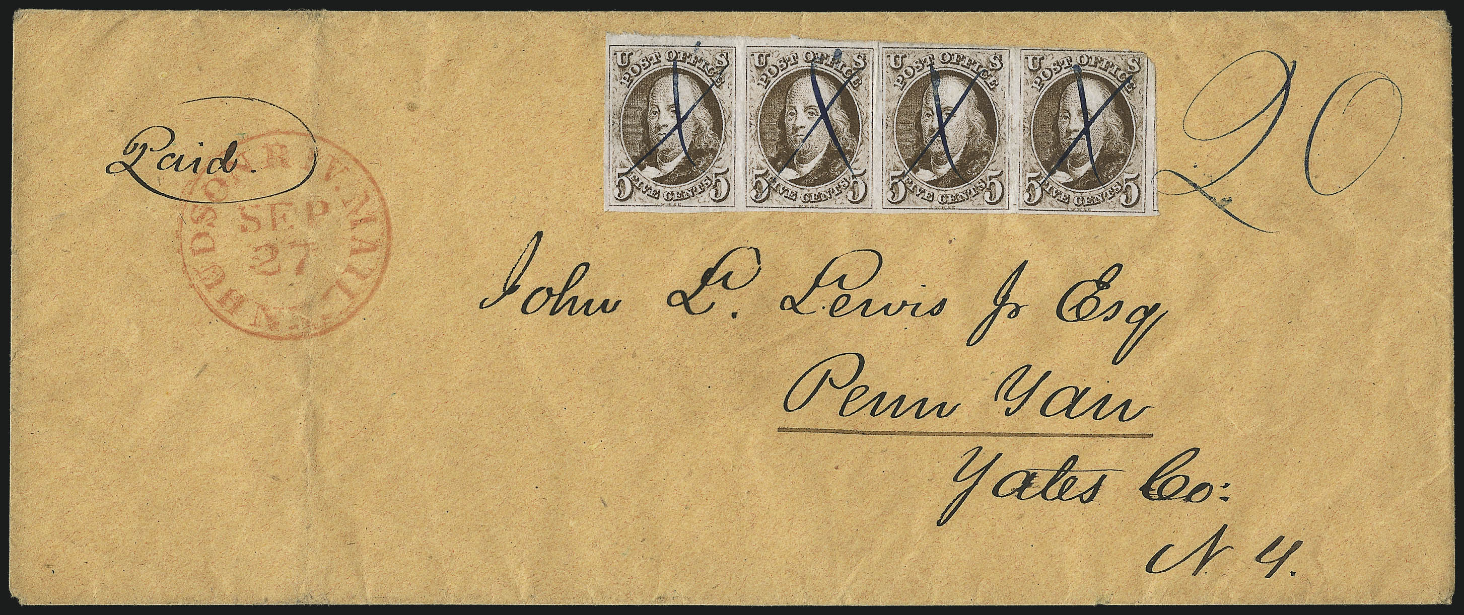 Sale no. 1025 — Lot no. 59 — Siegel Auction Galleries