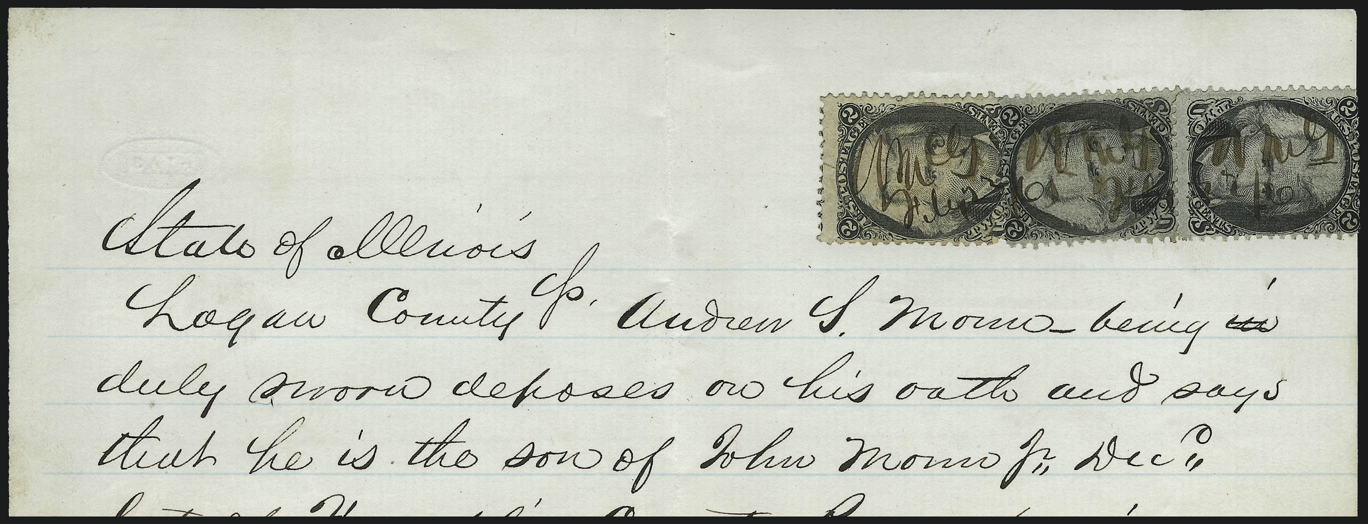 Sale no. 1026 — Lot no. 1221 — Siegel Auction Galleries