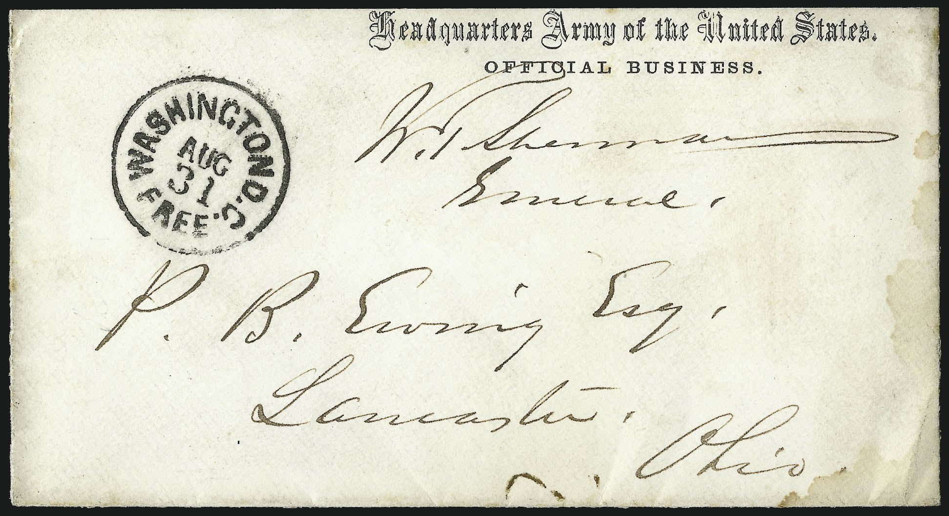 Sale no. 1026 — Lot no. 1738 — Siegel Auction Galleries