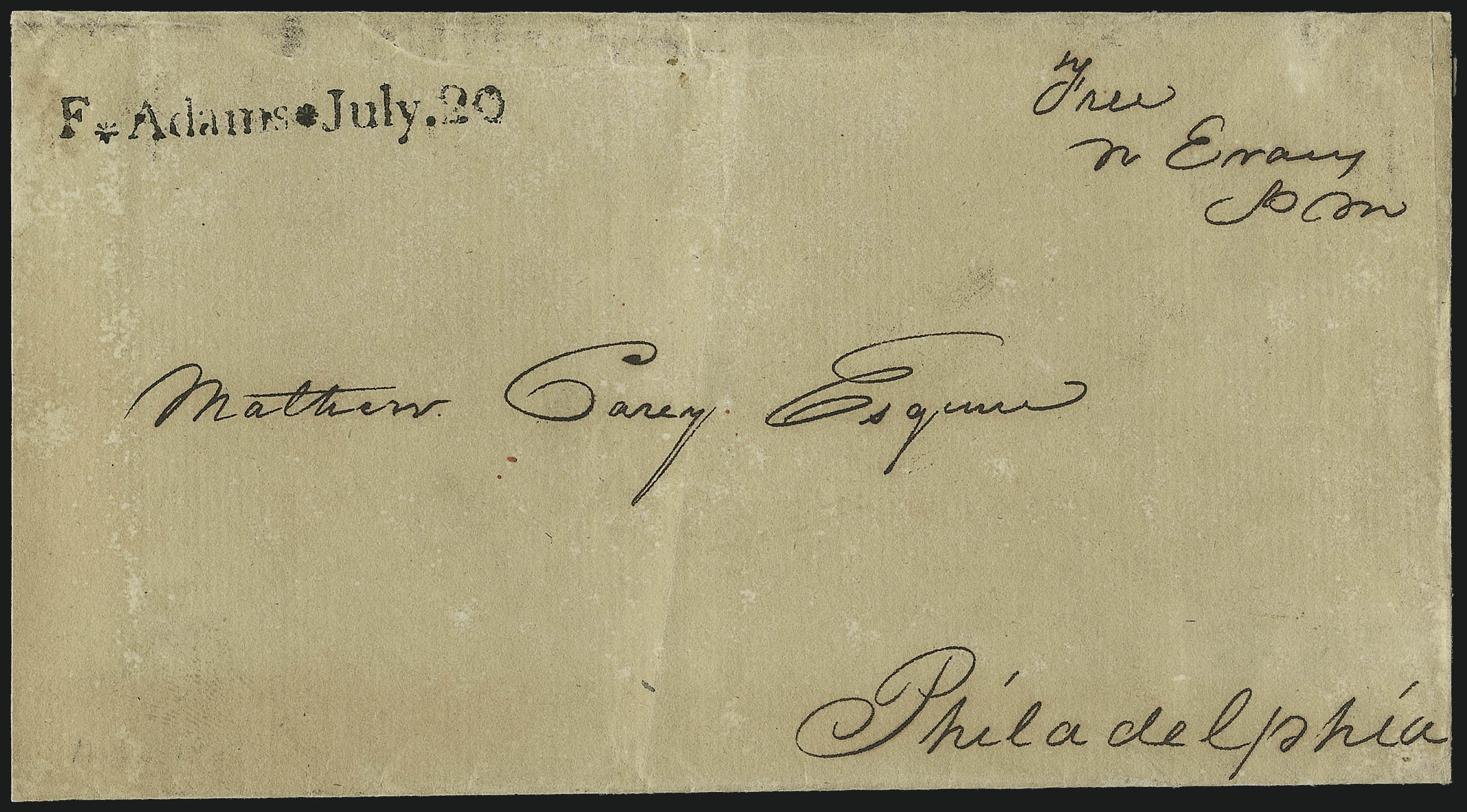 Sale no. 1026 — Lot no. 1749 — Siegel Auction Galleries