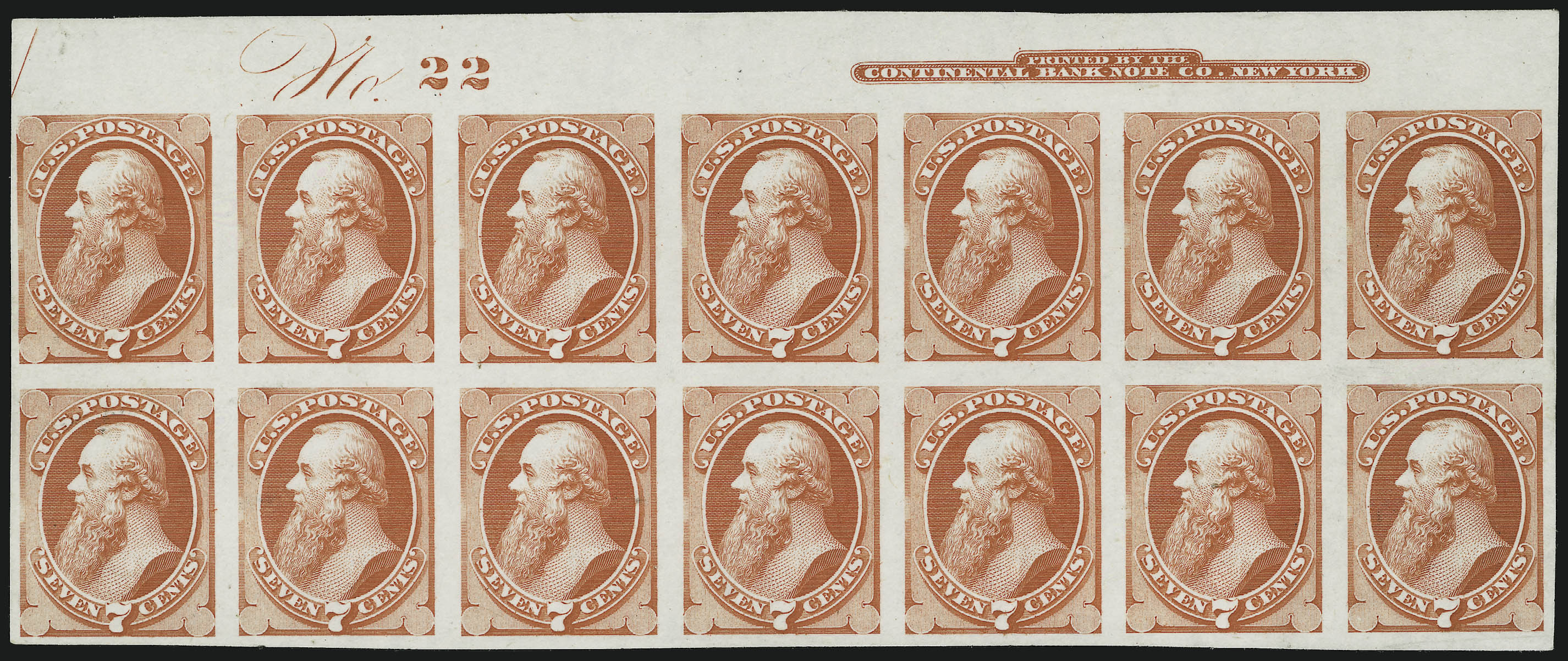 Sale no. 1037 — Lot no. 1156 — Siegel Auction Galleries