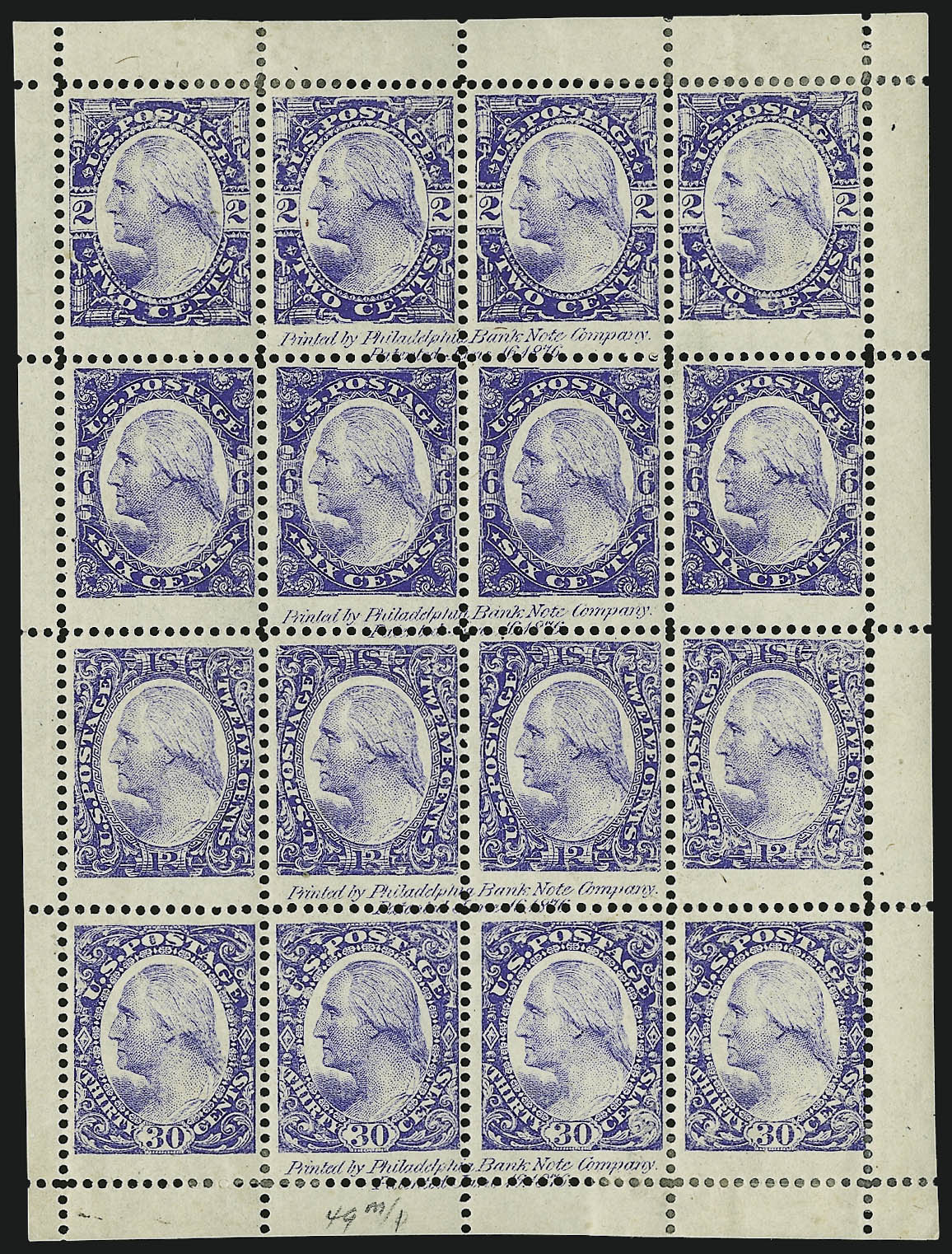 Sale no. 1037 — Lot no. 1166 — Siegel Auction Galleries