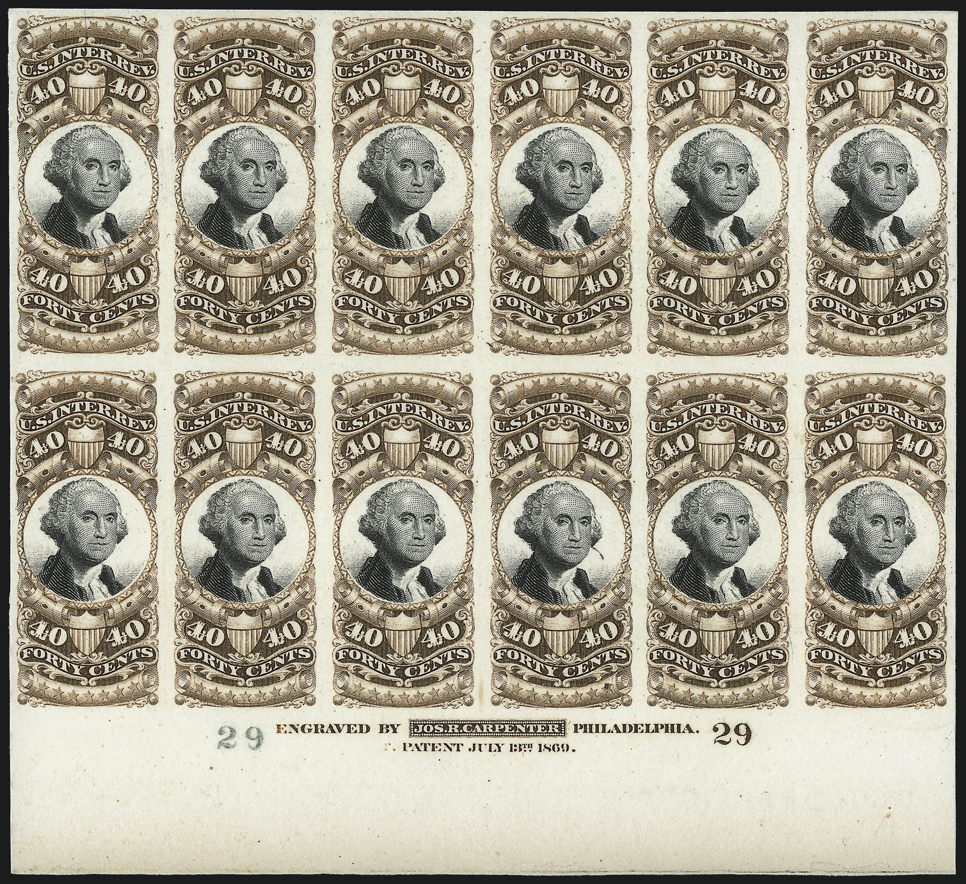 Sale no. 1037 — Lot no. 1327 — Siegel Auction Galleries