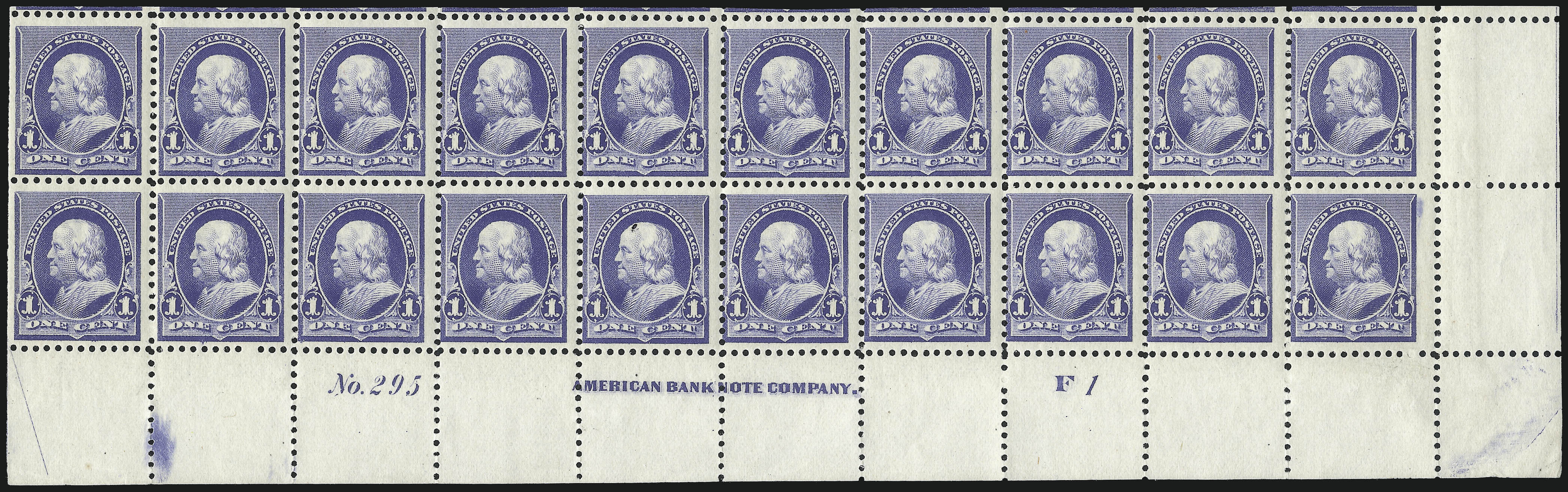 Sale no. 1037 — Lot no. 1773 — Siegel Auction Galleries