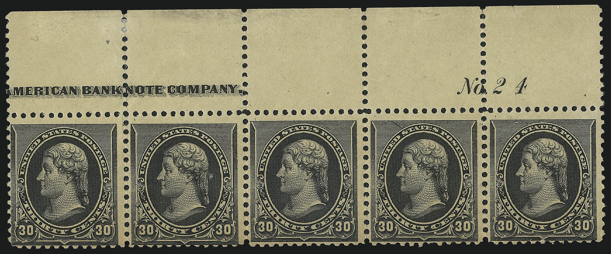 Sale no. 1037 — Lot no. 1793 — Siegel Auction Galleries
