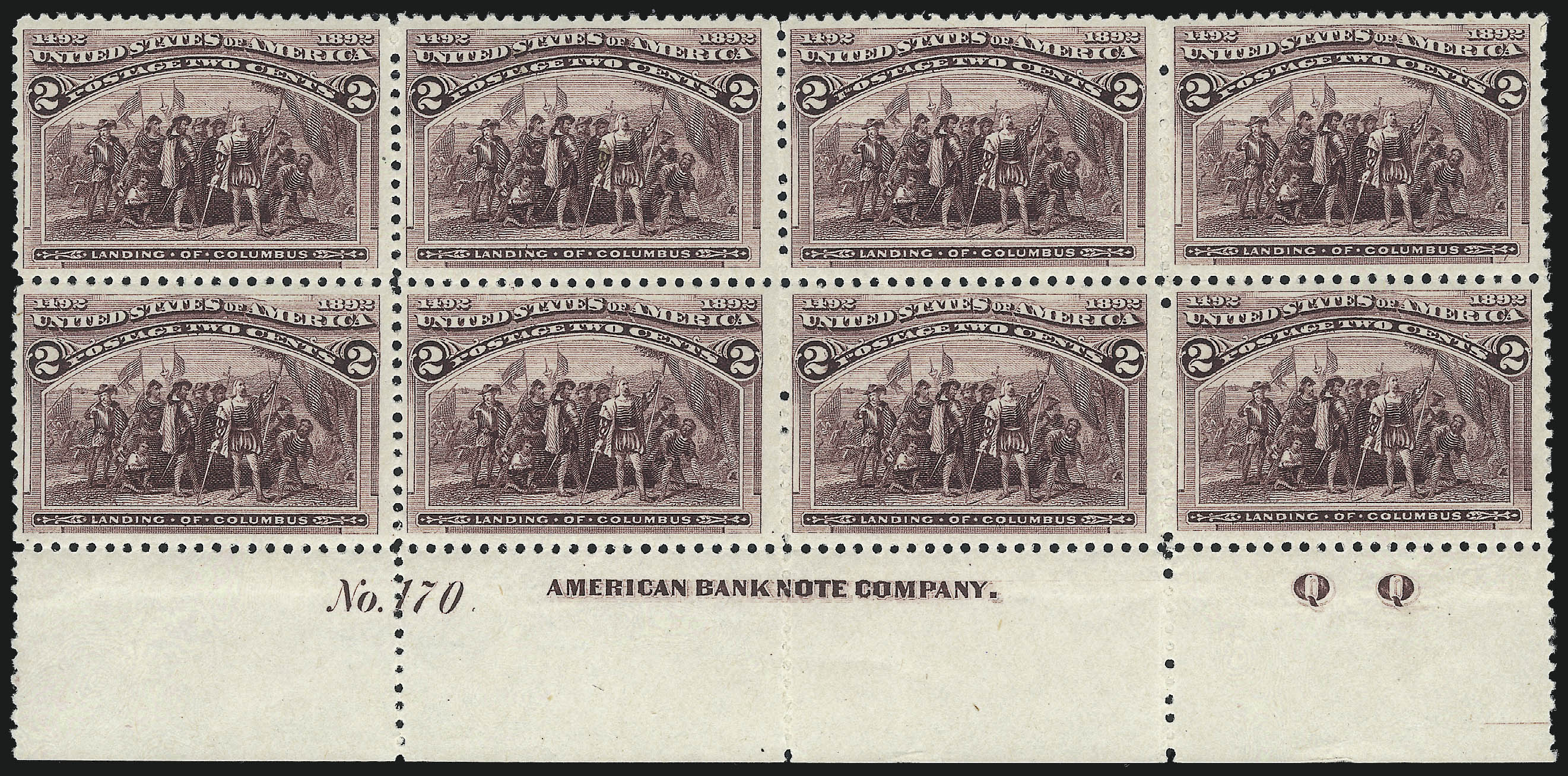 Sale no. 1037 — Lot no. 1801 — Siegel Auction Galleries