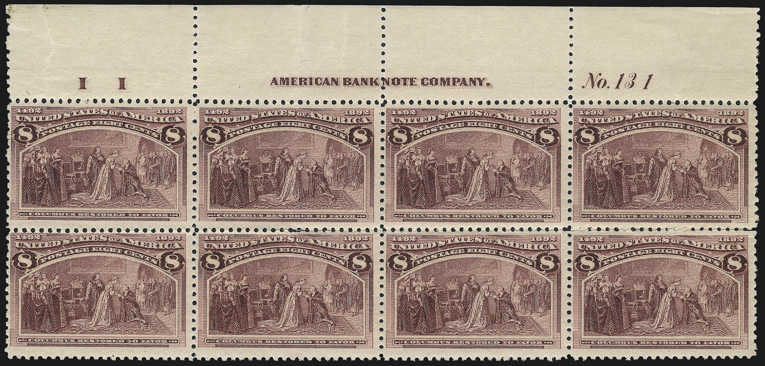 Sale no. 1037 — Lot no. 1825 — Siegel Auction Galleries