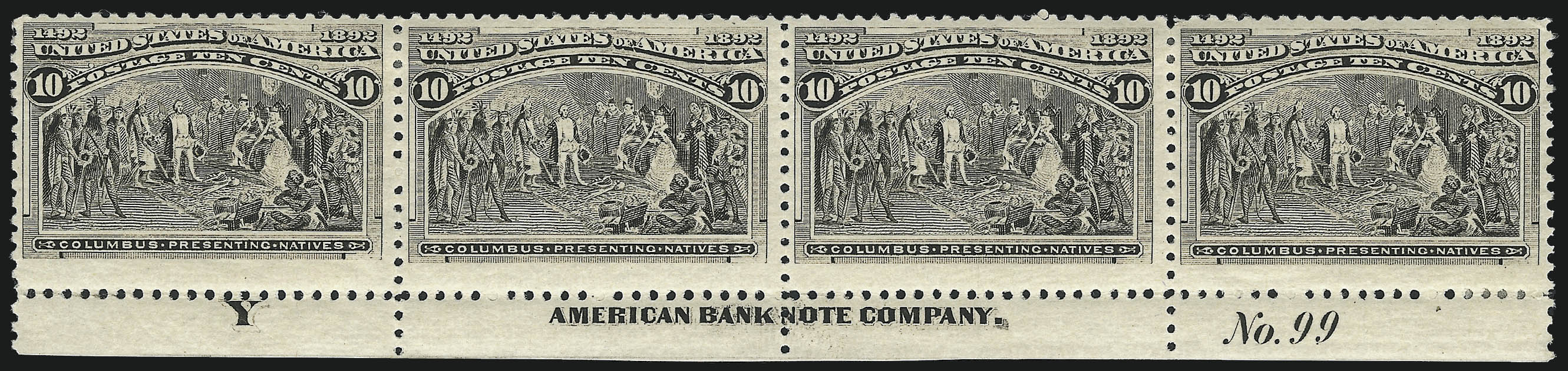 Sale no. 1037 — Lot no. 1827 — Siegel Auction Galleries