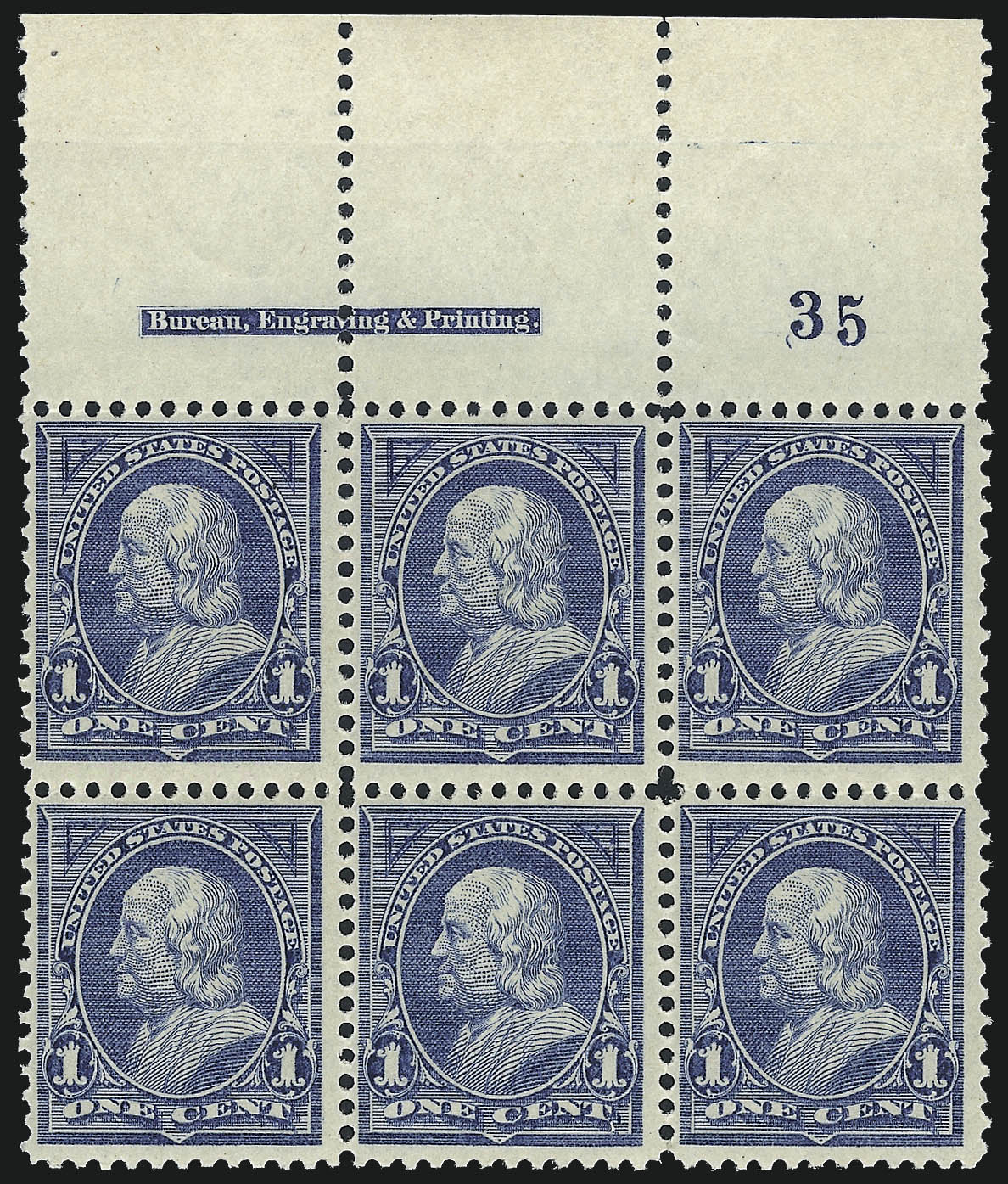 Sale no. 1037 — Lot no. 1865 — Siegel Auction Galleries