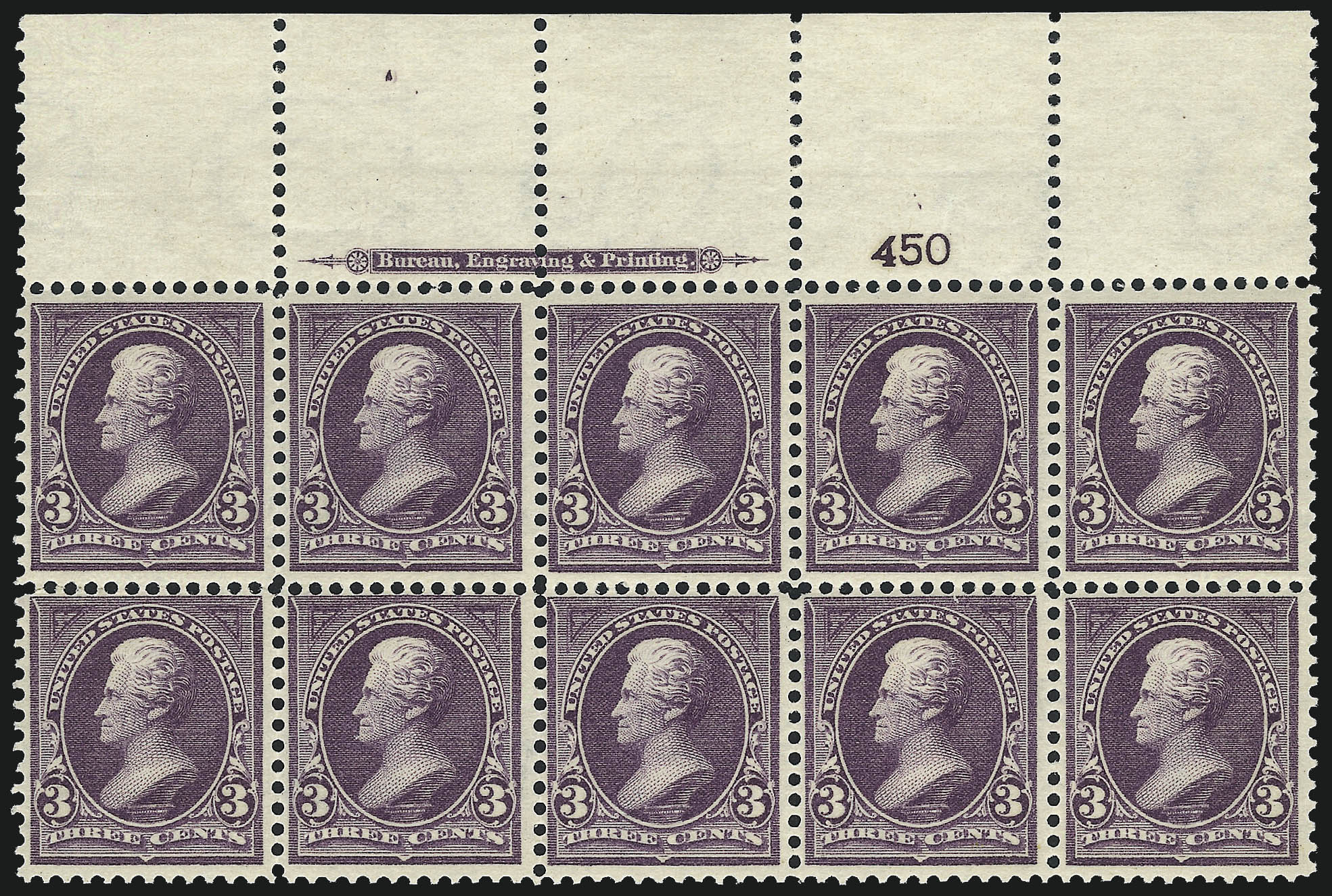 Sale no. 1037 — Lot no. 1888 — Siegel Auction Galleries