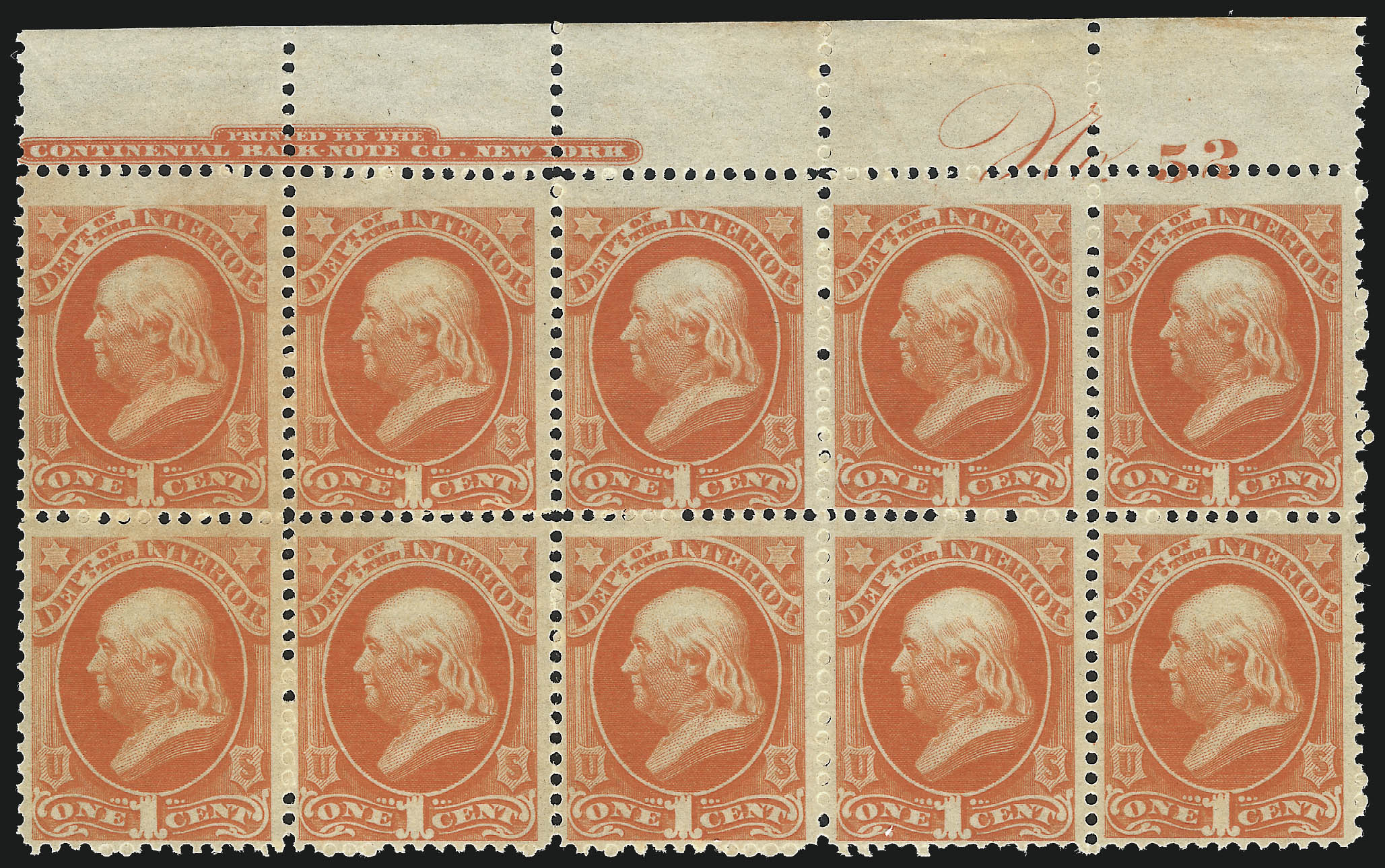 Sale no. 1037 — Lot no. 2328 — Siegel Auction Galleries