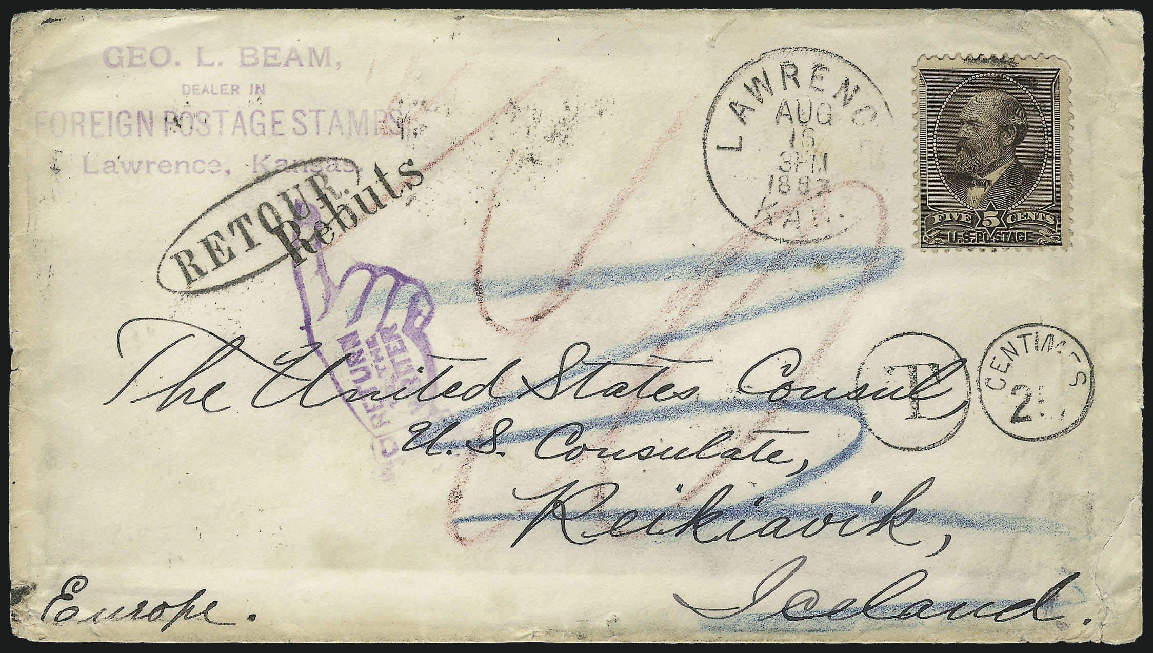 Sale no. 1037 — Lot no. 2655 — Siegel Auction Galleries