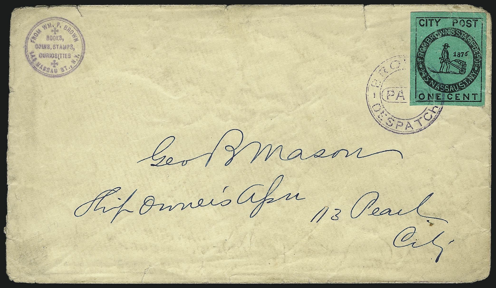 Sale no. 1037 — Lot no. 2662 — Siegel Auction Galleries