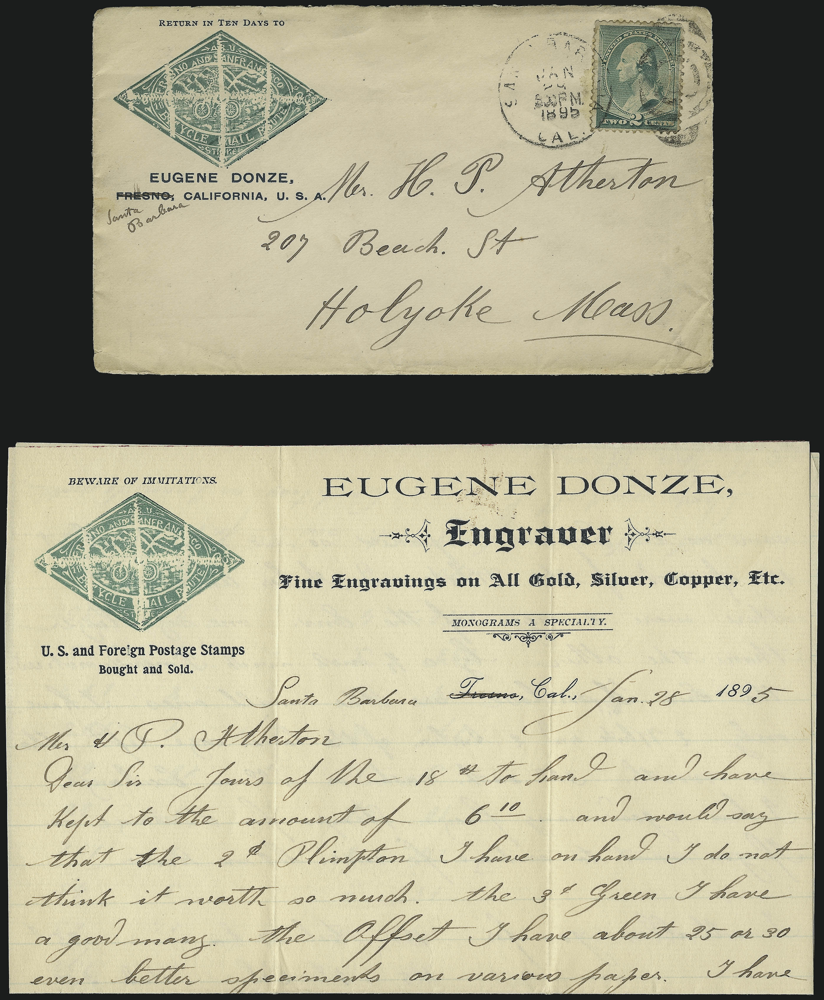 Sale no. 1037 — Lot no. 2670 — Siegel Auction Galleries