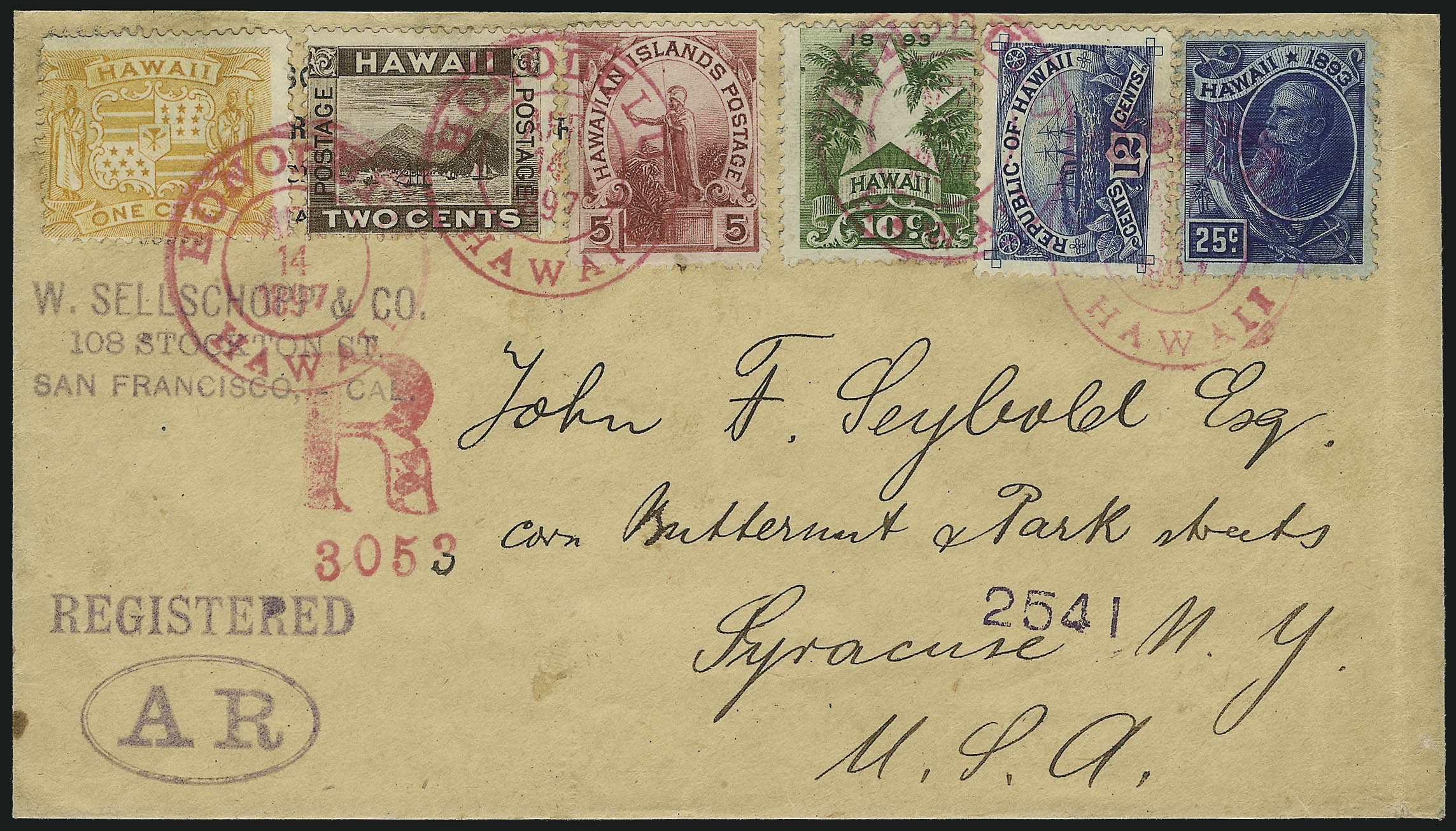 Sale no. 1037 — Lot no. 2687 — Siegel Auction Galleries