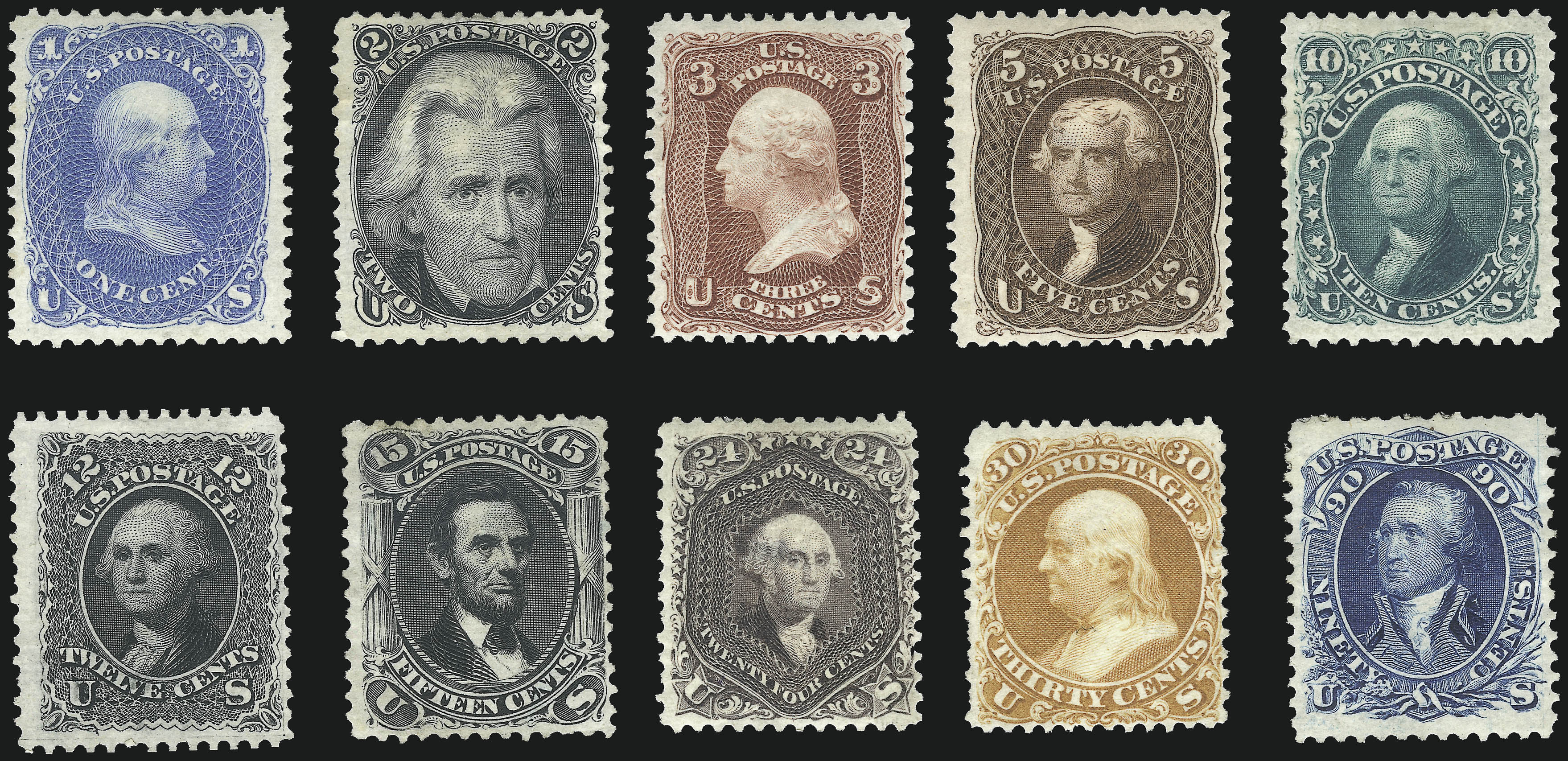 Sale no. 1040 — Lot no. 1347 — Siegel Auction Galleries