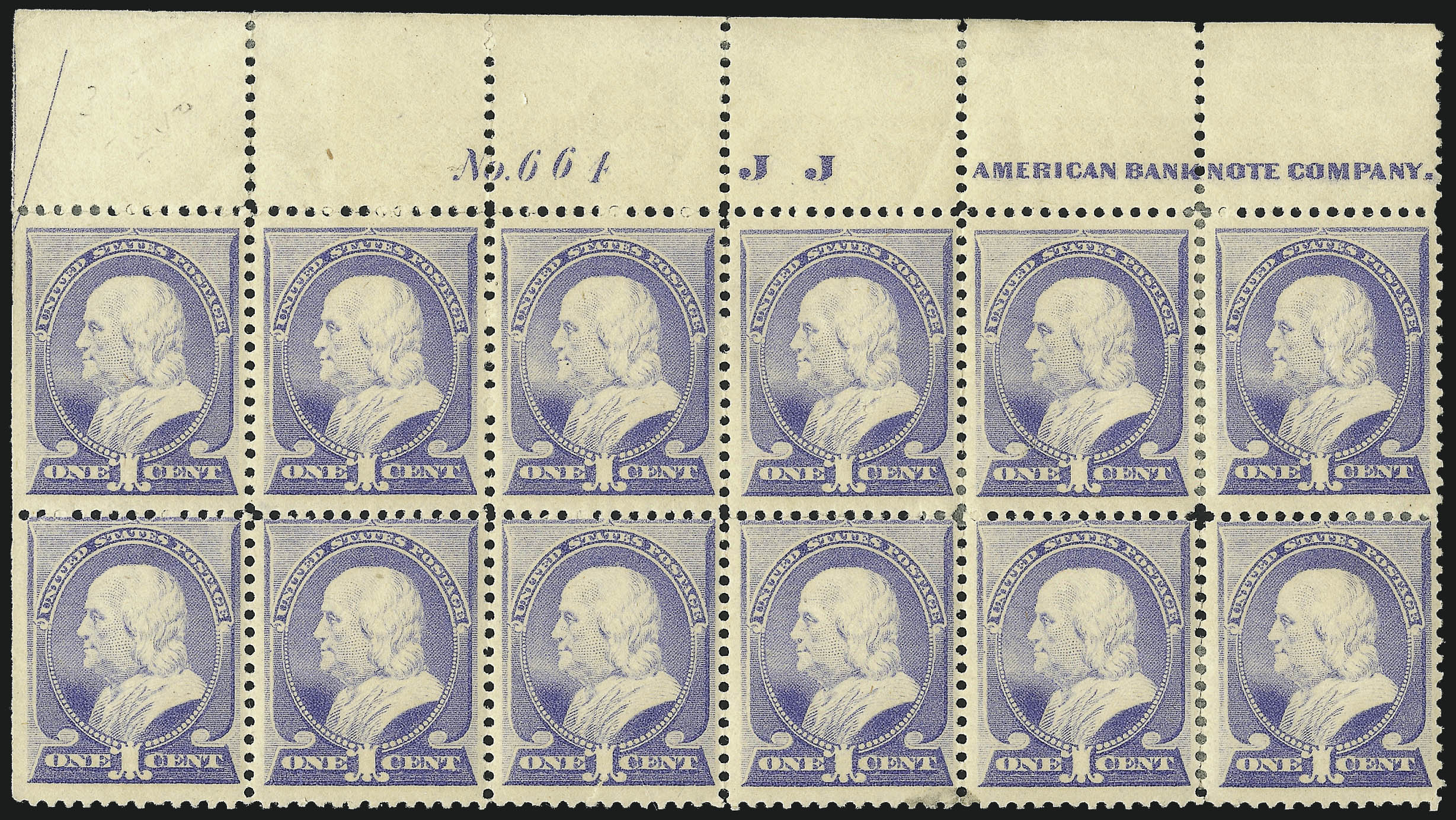 Sale no. 1040 — Lot no. 1453 — Siegel Auction Galleries