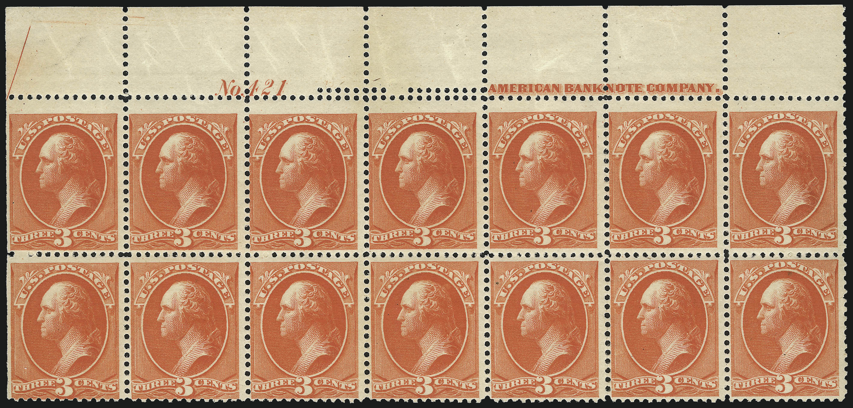 Sale no. 1040 — Lot no. 1454 — Siegel Auction Galleries