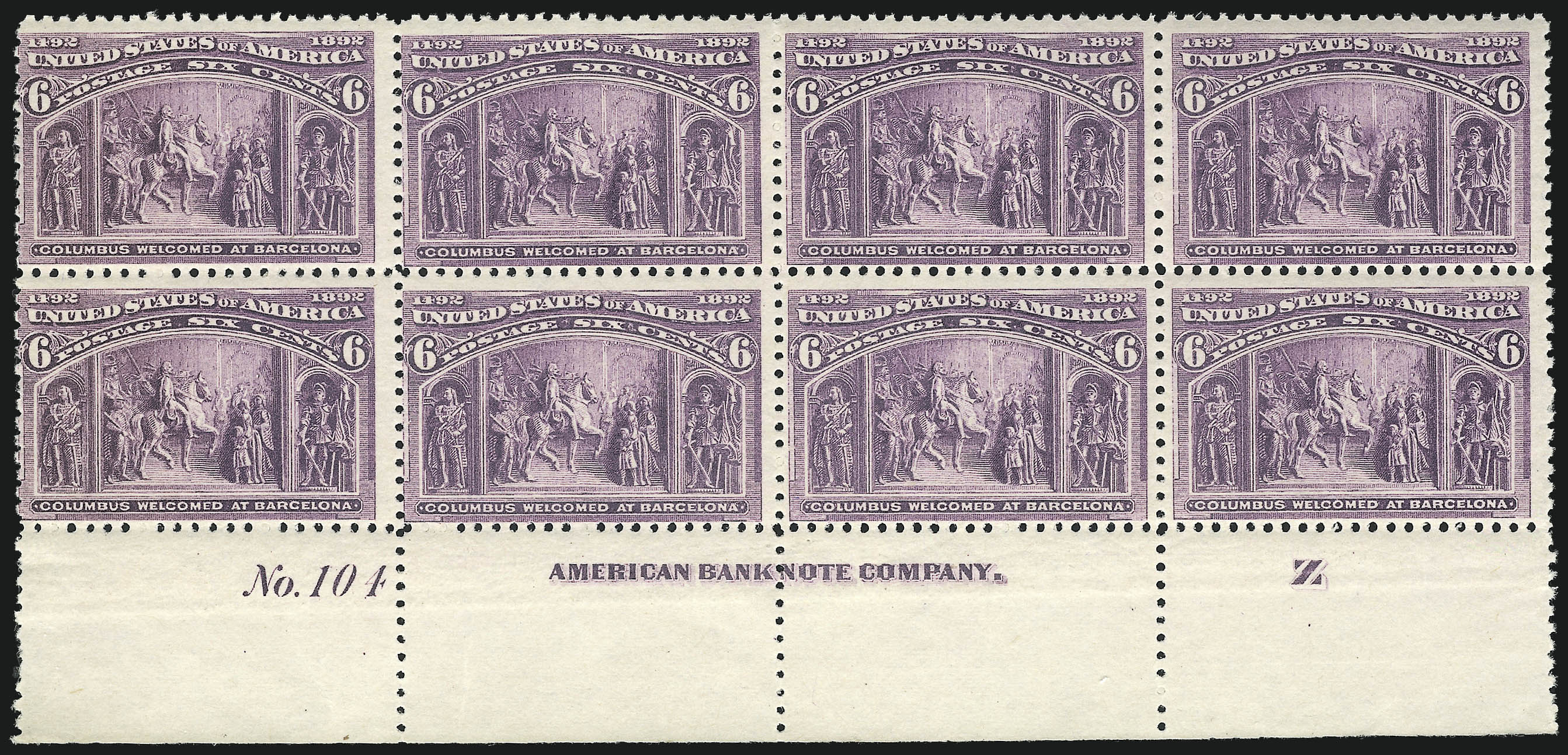 Sale no. 1040 — Lot no. 1535 — Siegel Auction Galleries