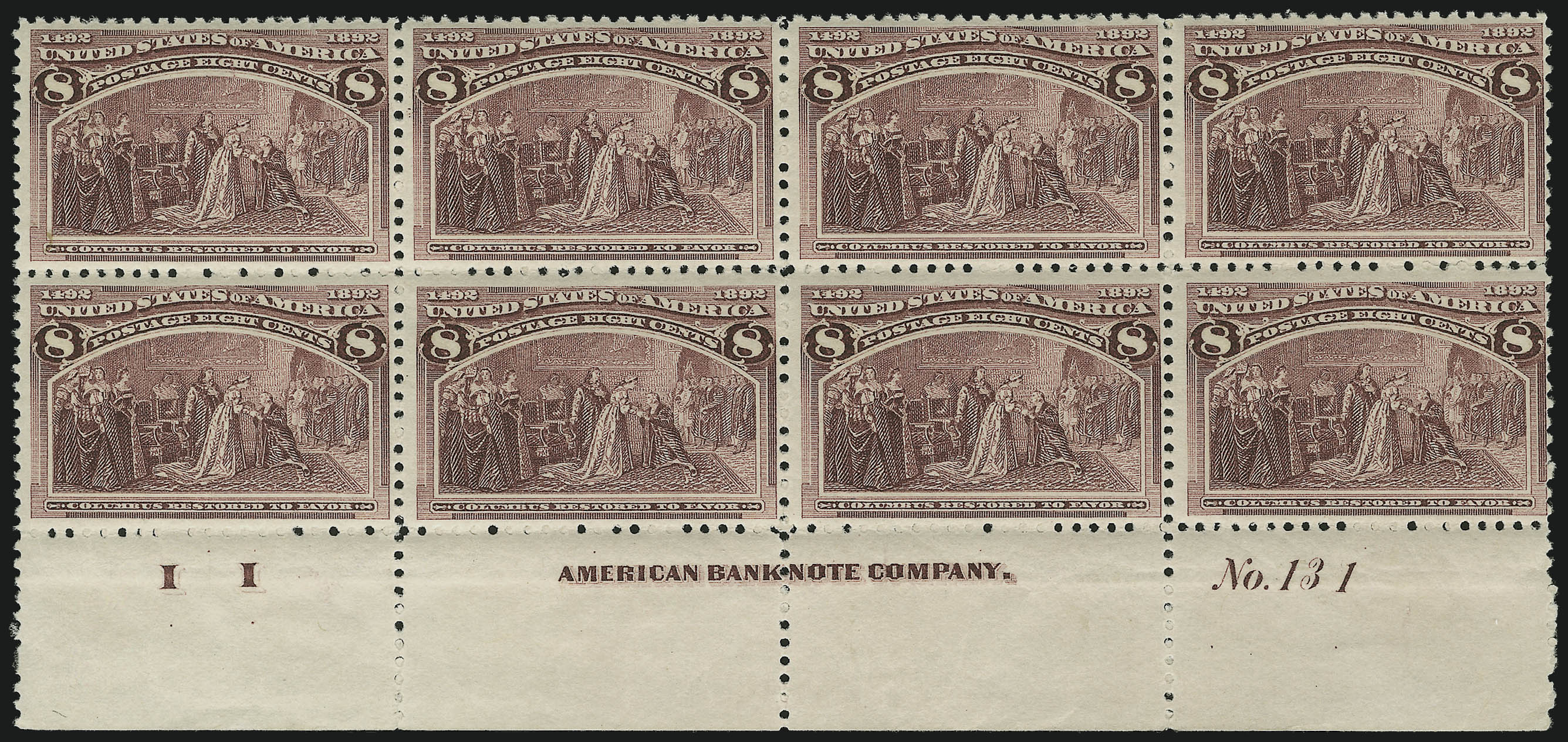 Sale no. 1040 — Lot no. 1538 — Siegel Auction Galleries