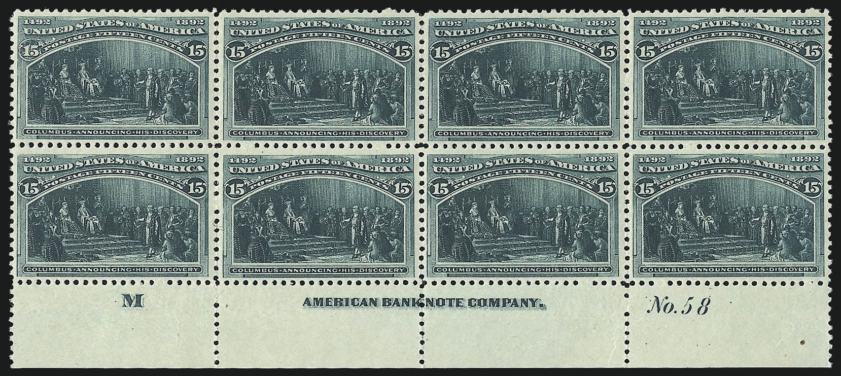Sale no. 1040 — Lot no. 1543 — Siegel Auction Galleries