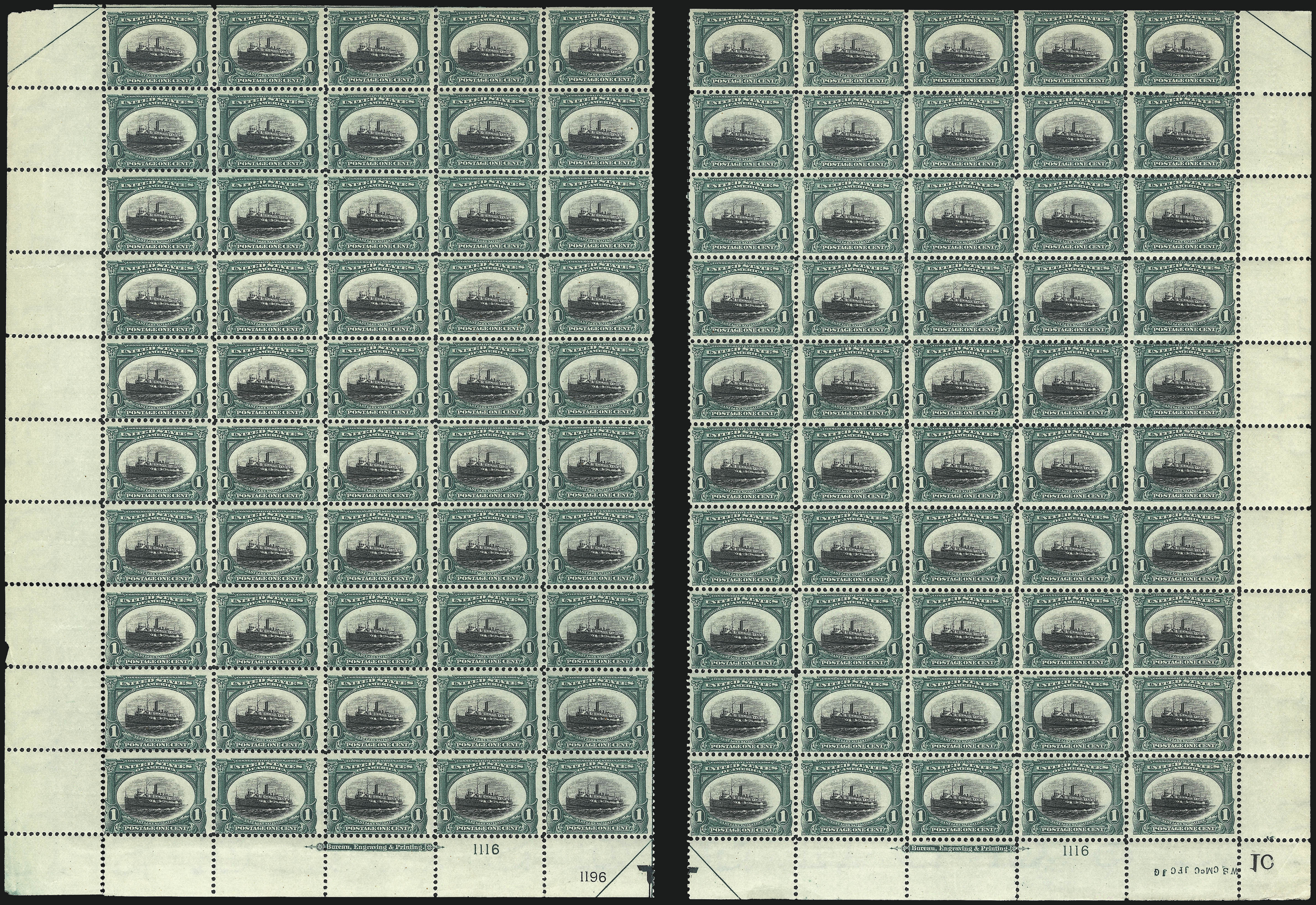 Sale no. 1040 — Lot no. 1623 — Siegel Auction Galleries
