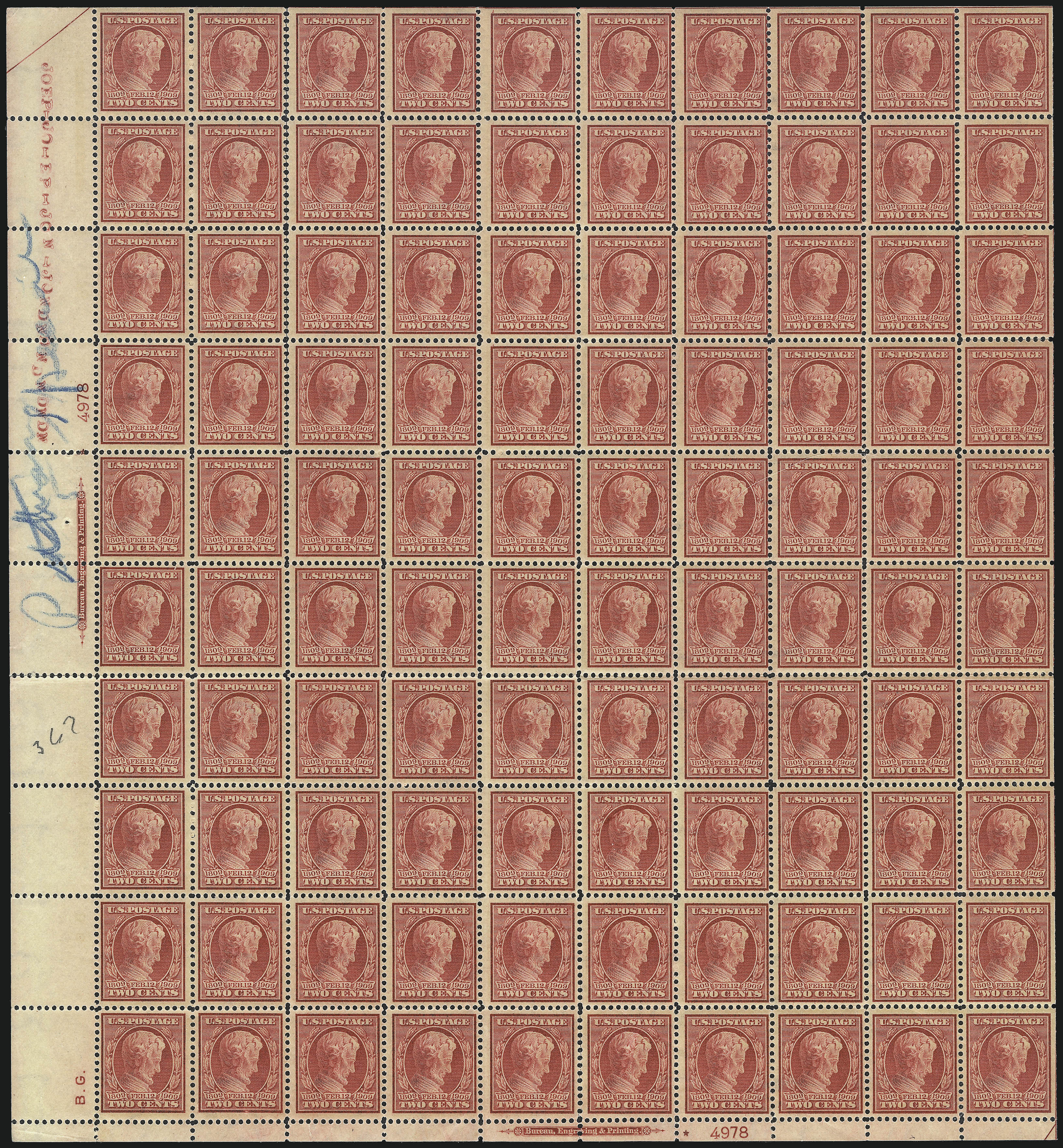 Sale no. 1040 — Lot no. 1746 — Siegel Auction Galleries