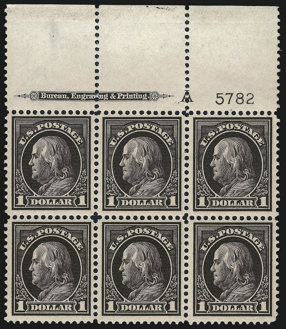 Sale no. 1040 — Lot no. 1801 — Siegel Auction Galleries