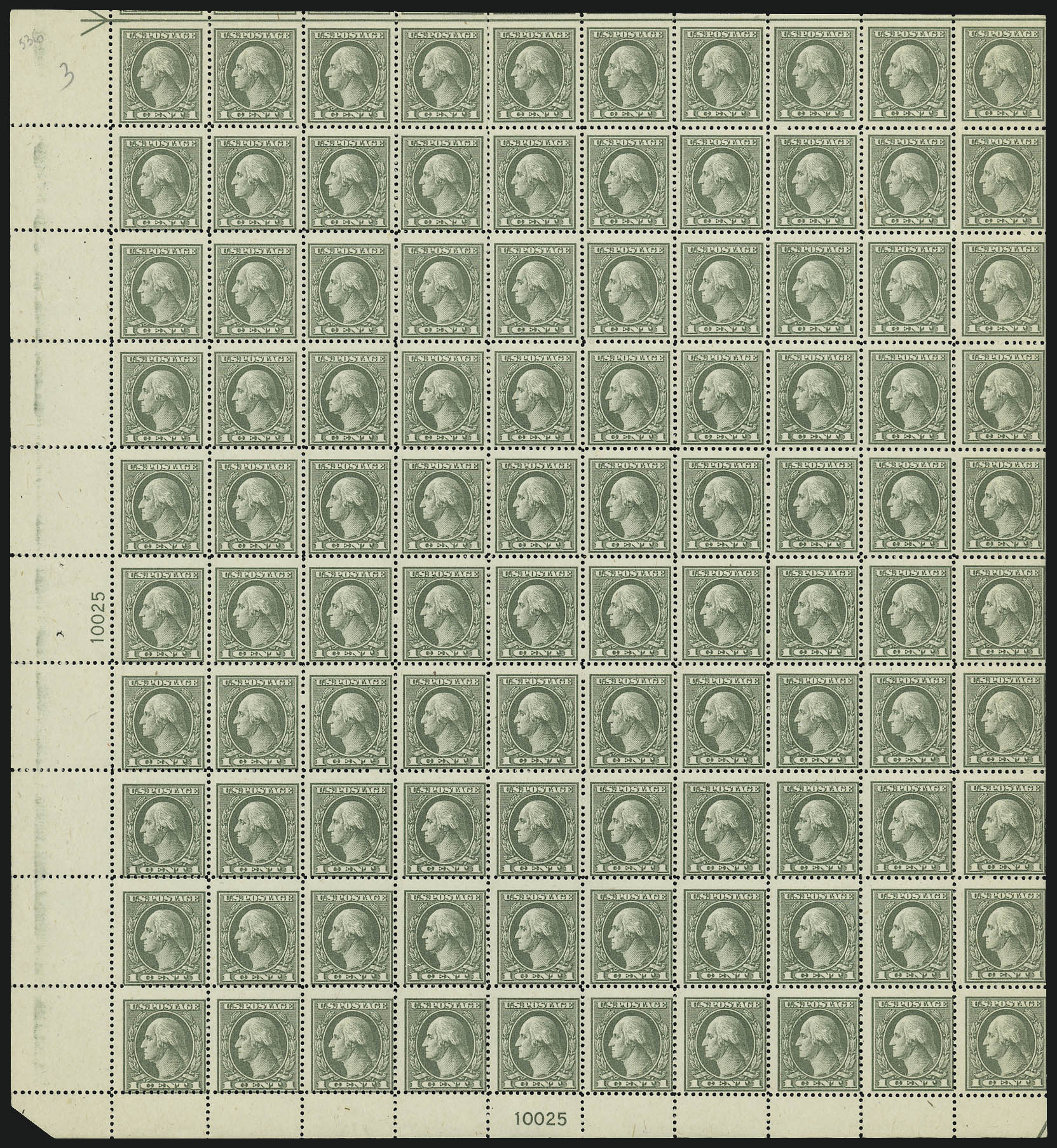 Sale no. 1040 — Lot no. 1941 — Siegel Auction Galleries