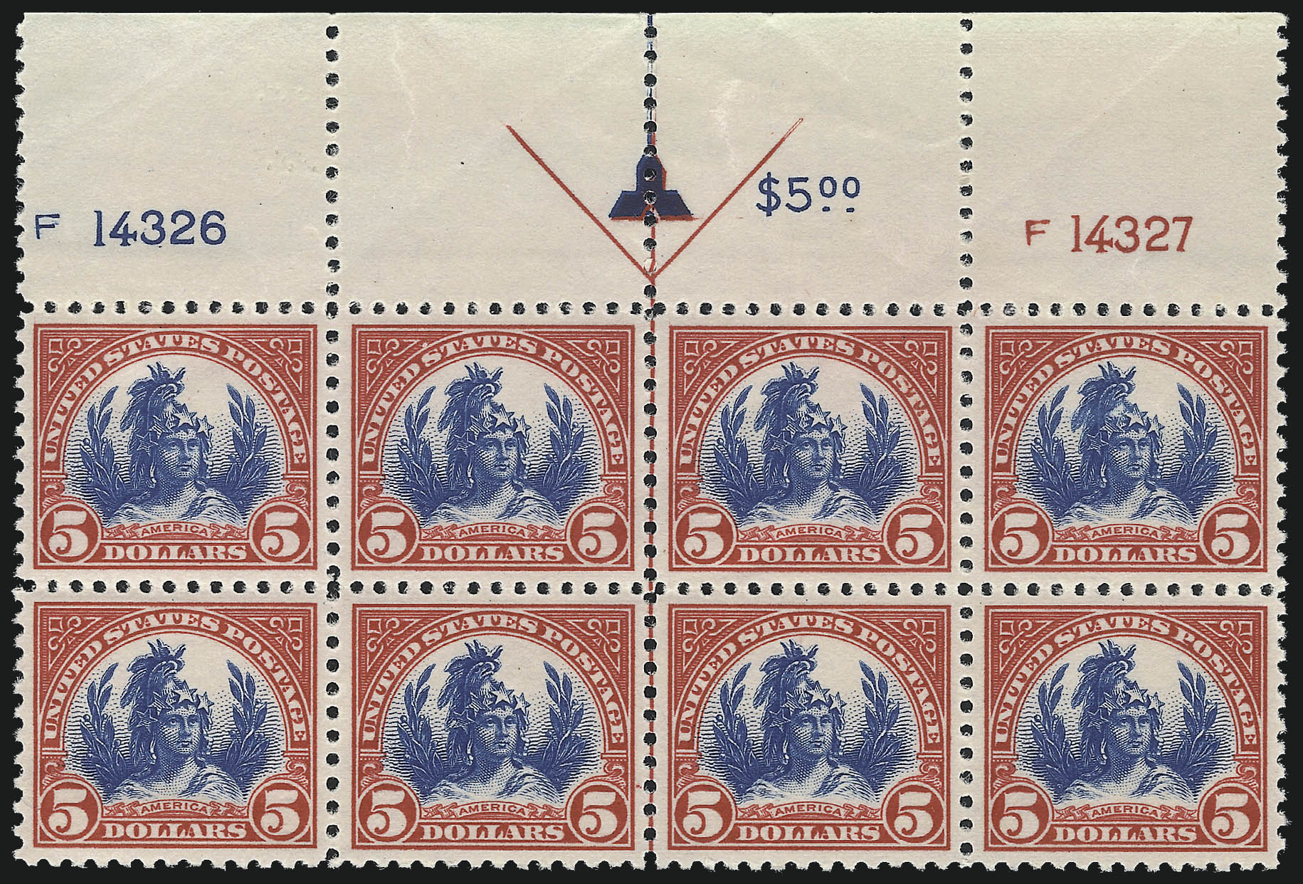 Sale no. 1040 — Lot no. 1987 — Siegel Auction Galleries