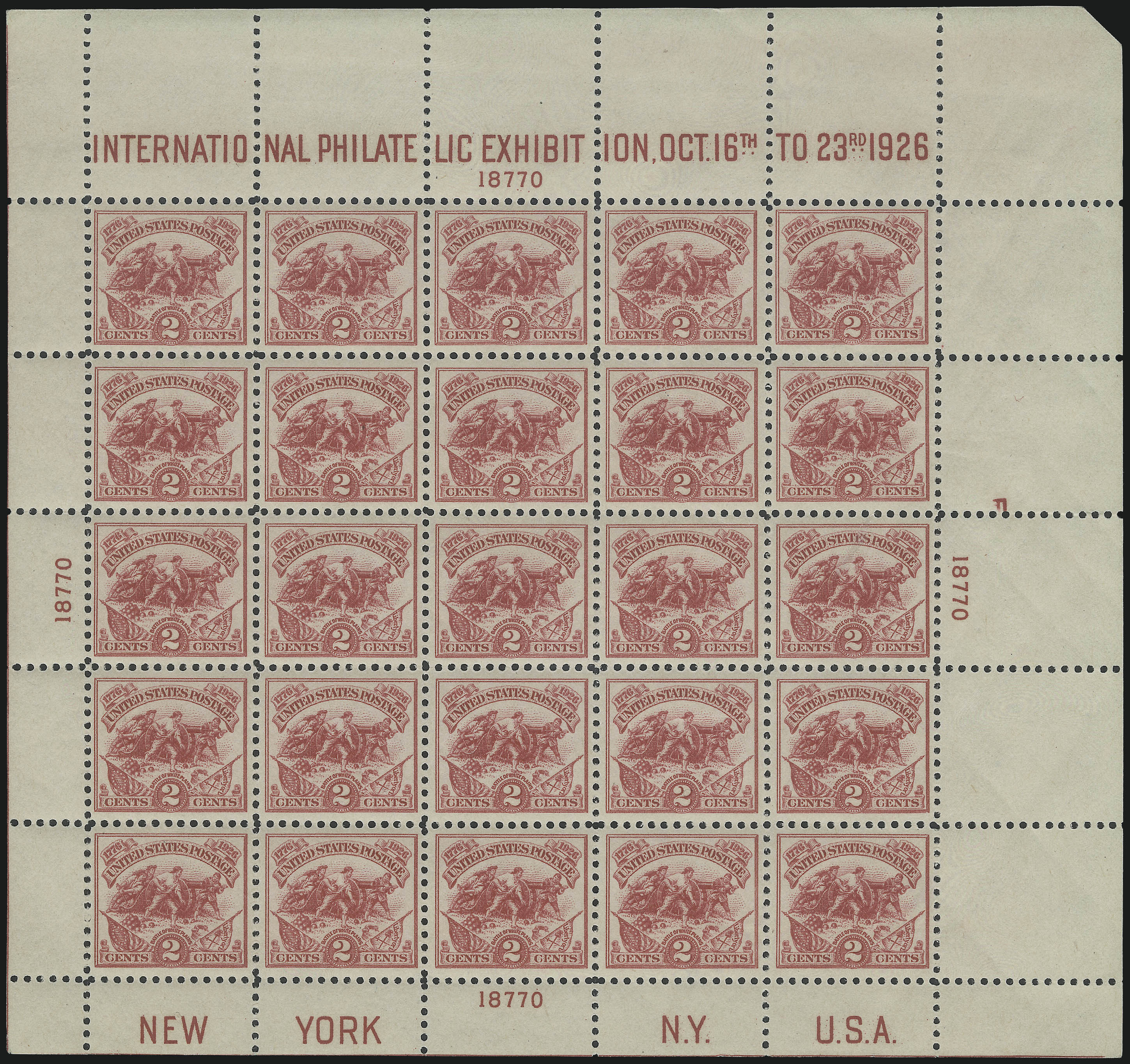 Sale no. 1040 — Lot no. 2008 — Siegel Auction Galleries