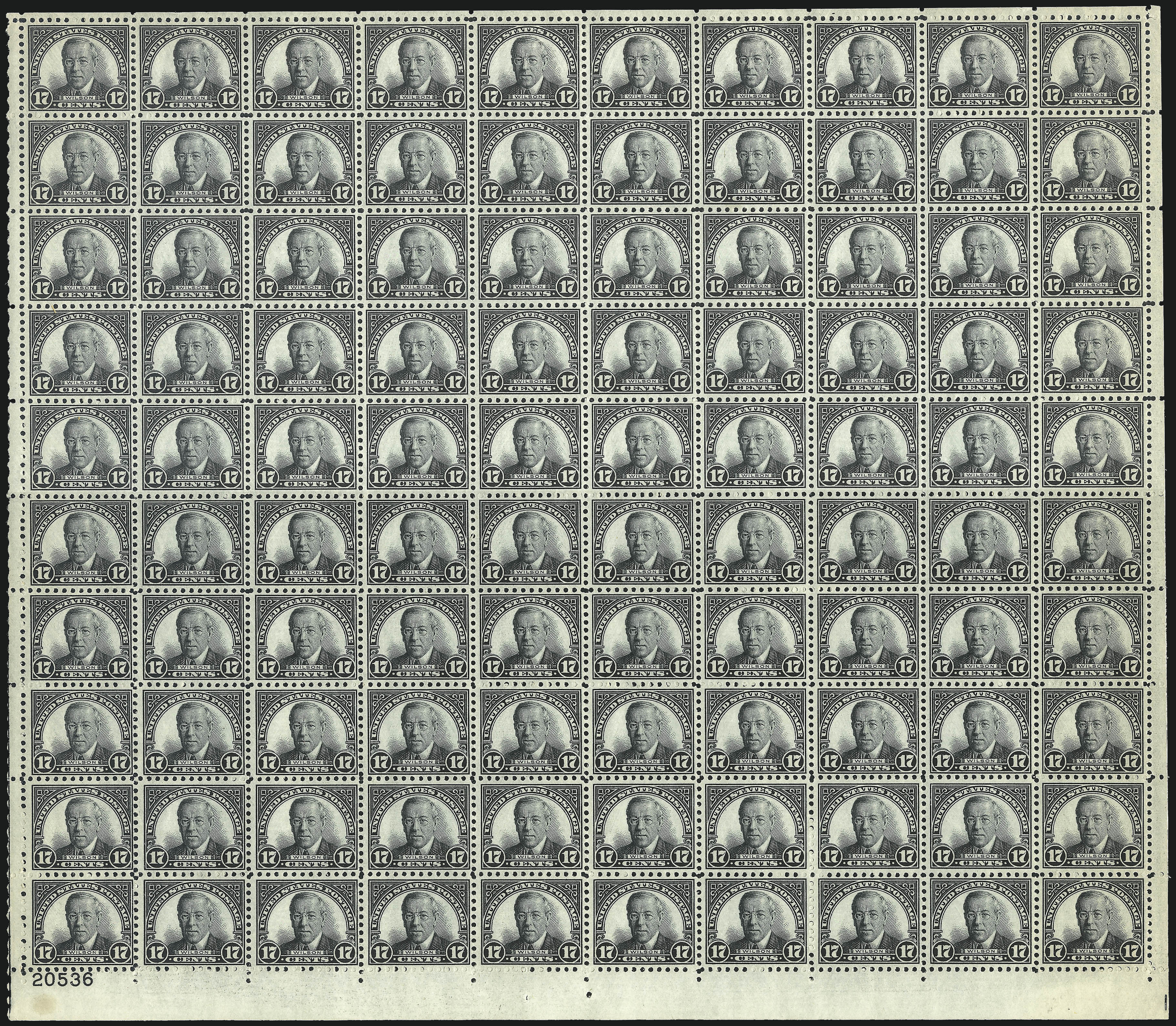 Sale no. 1040 — Lot no. 2031 — Siegel Auction Galleries