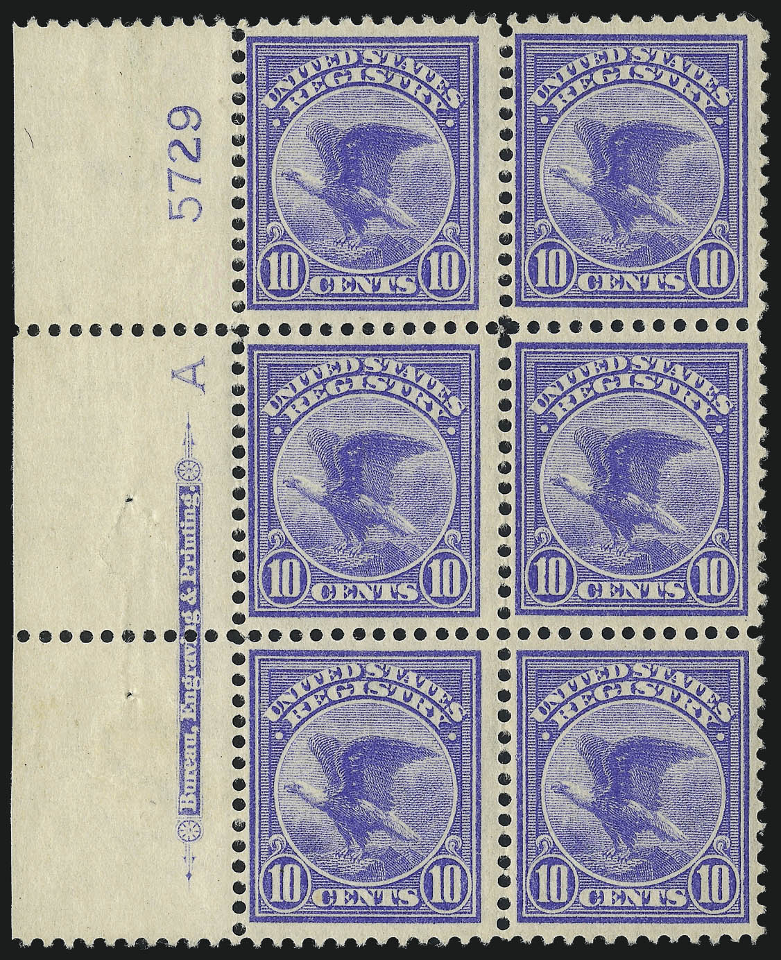 Sale no. 1040 — Lot no. 2110 — Siegel Auction Galleries