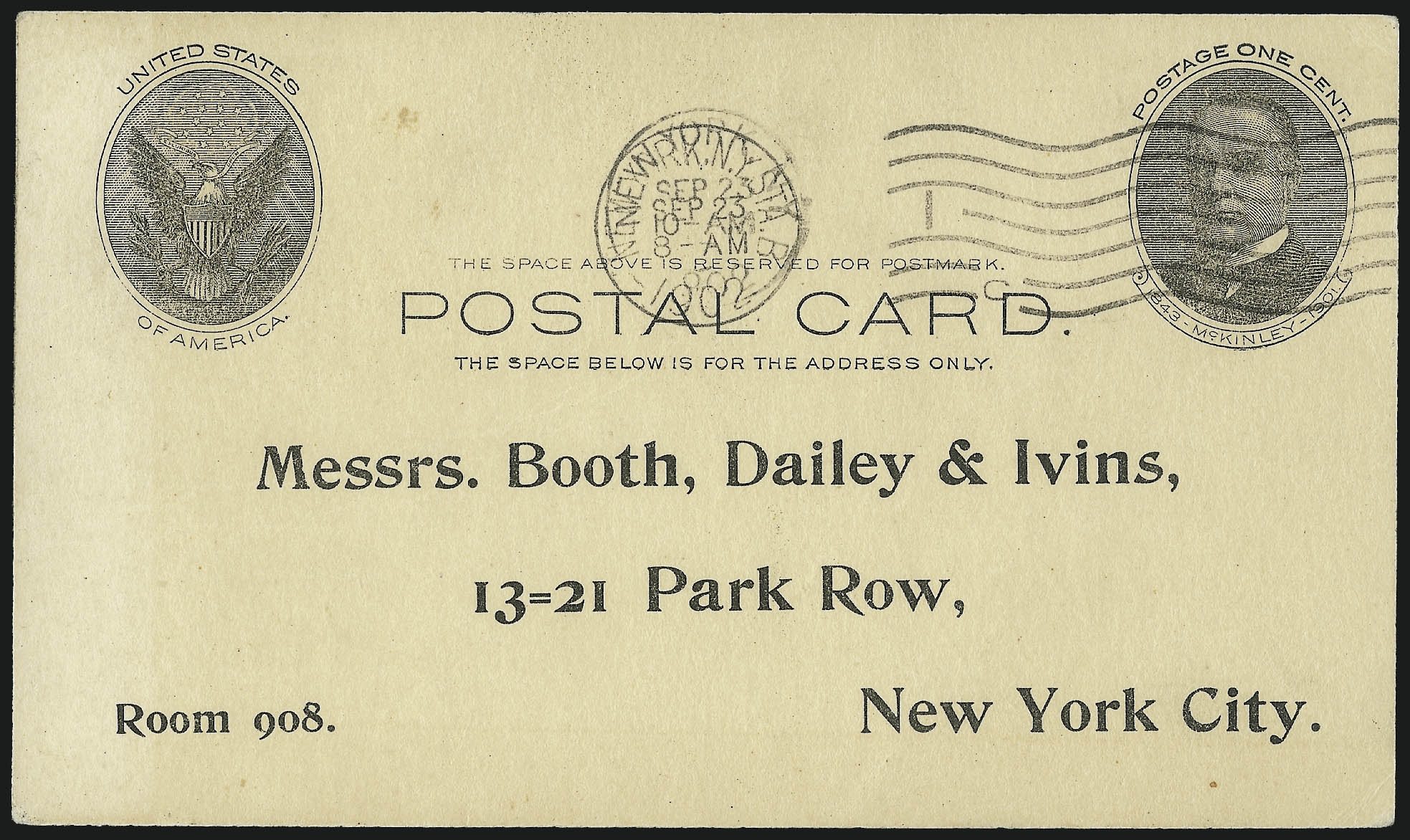 Sale no. 1040 — Lot no. 2227 — Siegel Auction Galleries