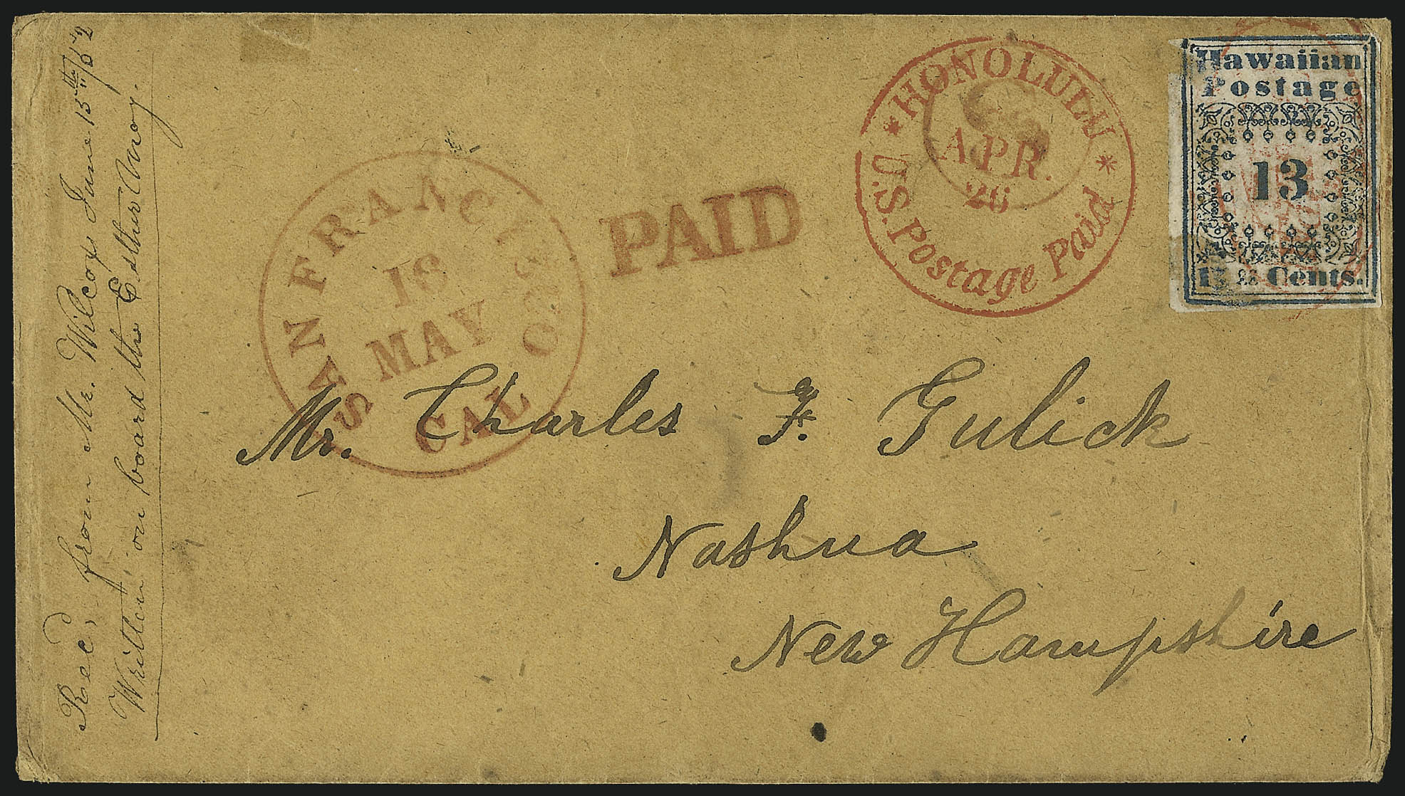 Sale no. 1045 — Lot no. 14 — Siegel Auction Galleries