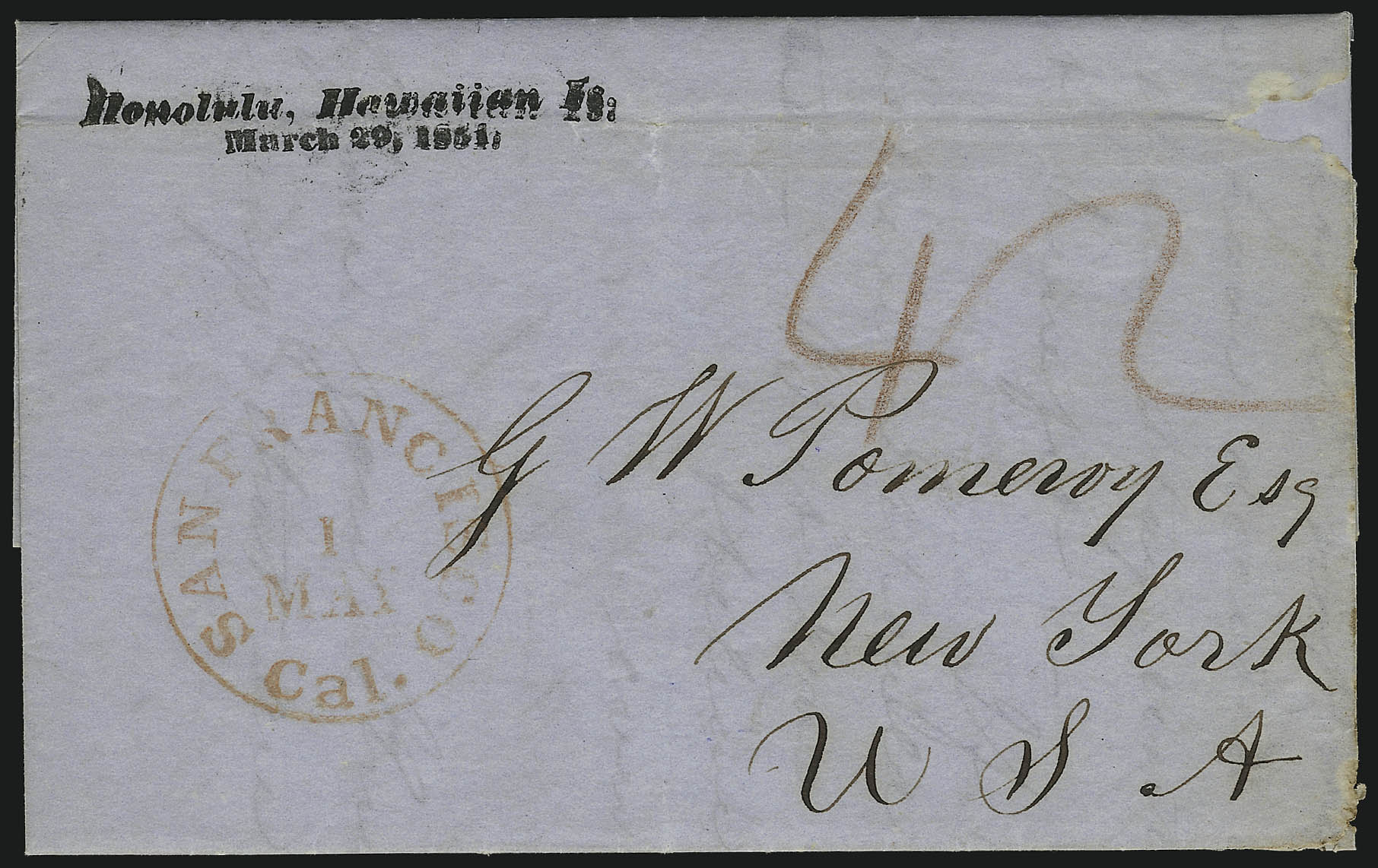 Sale no. 1045 — Lot no. 8 — Siegel Auction Galleries