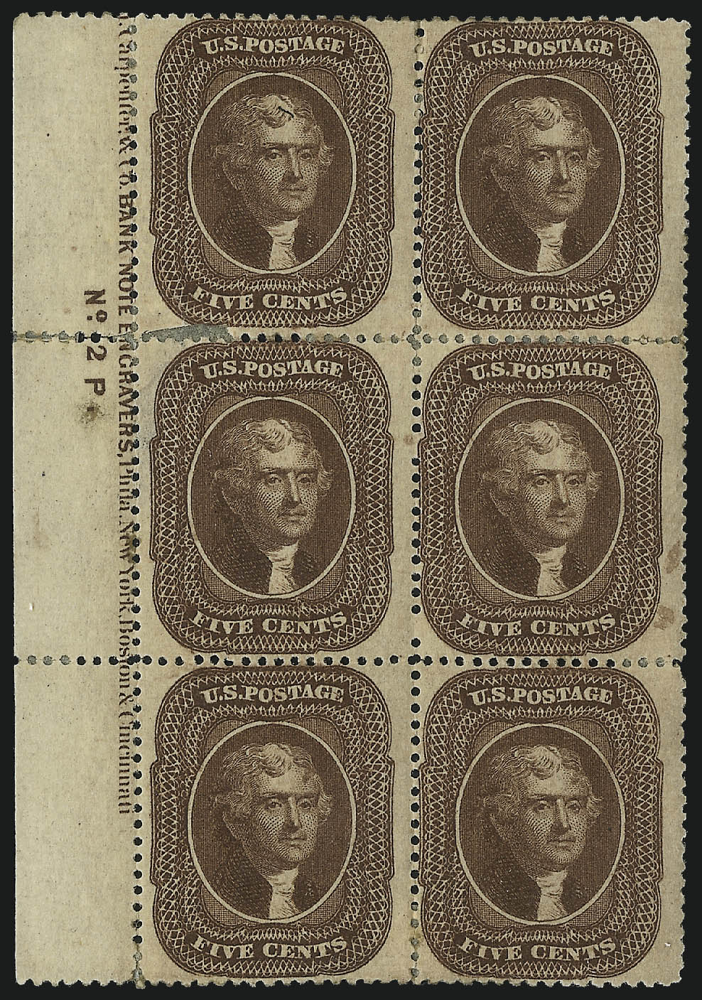 Sale no. 1048 — Lot no. 253 — Siegel Auction Galleries