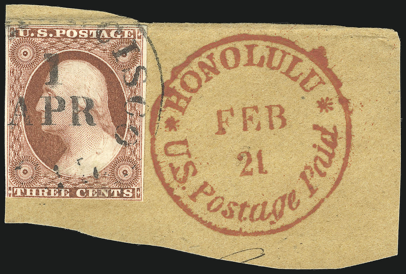 Sale no. 1050 — Lot no. 105 — Siegel Auction Galleries