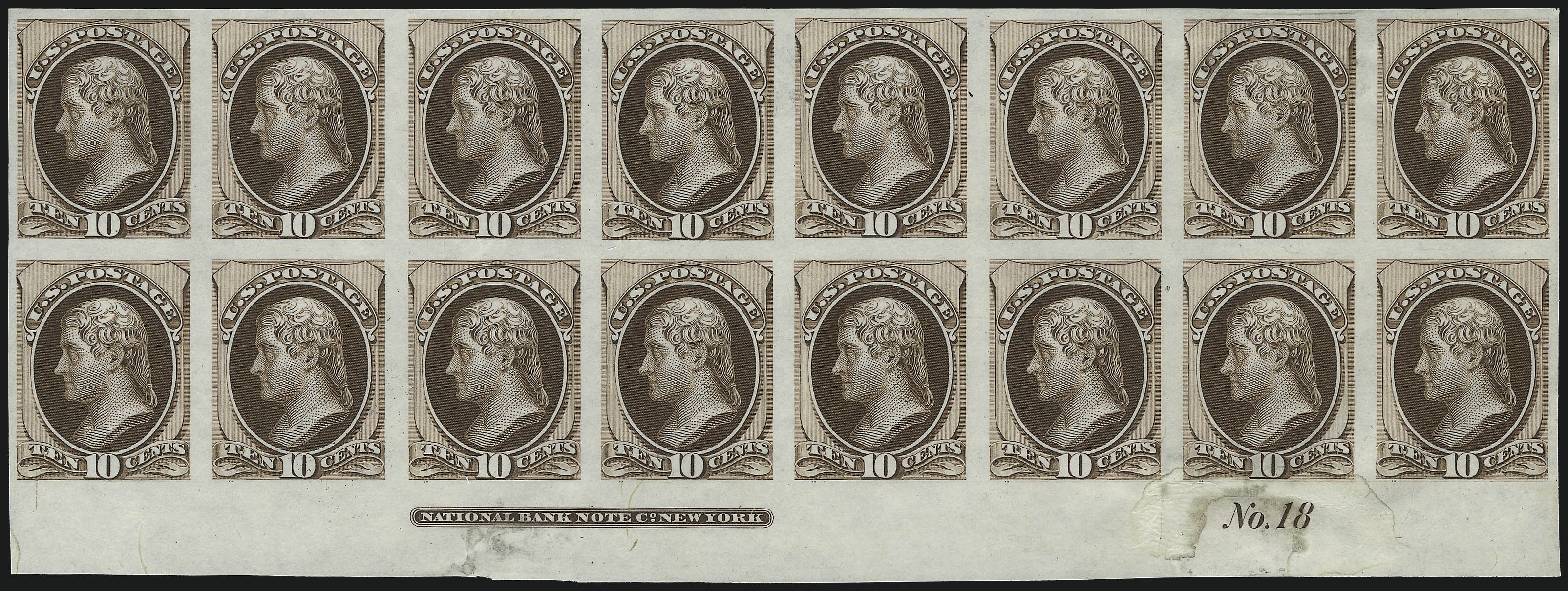 Sale no. 1061 — Lot no. 3232 — Siegel Auction Galleries