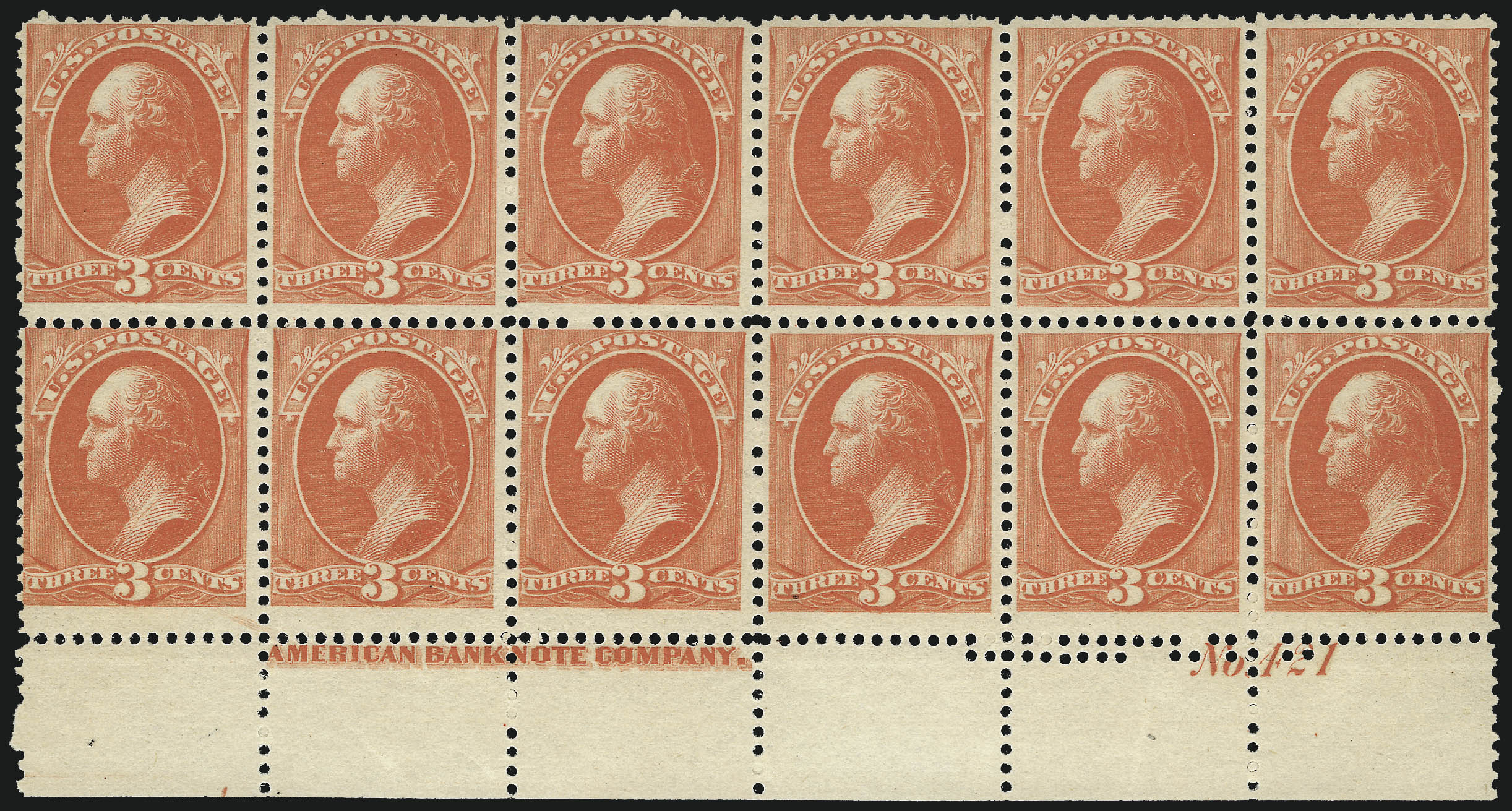 Sale no. 1061 — Lot no. 3640 — Siegel Auction Galleries