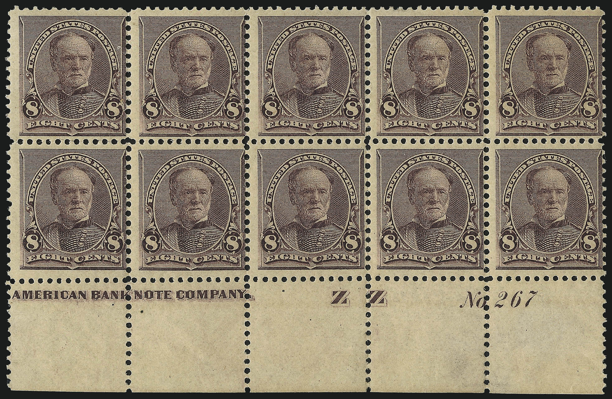 Sale no. 1061 — Lot no. 3654 — Siegel Auction Galleries