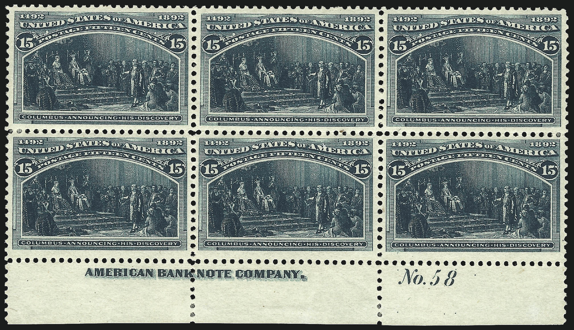 Sale no. 1061 — Lot no. 3702 — Siegel Auction Galleries