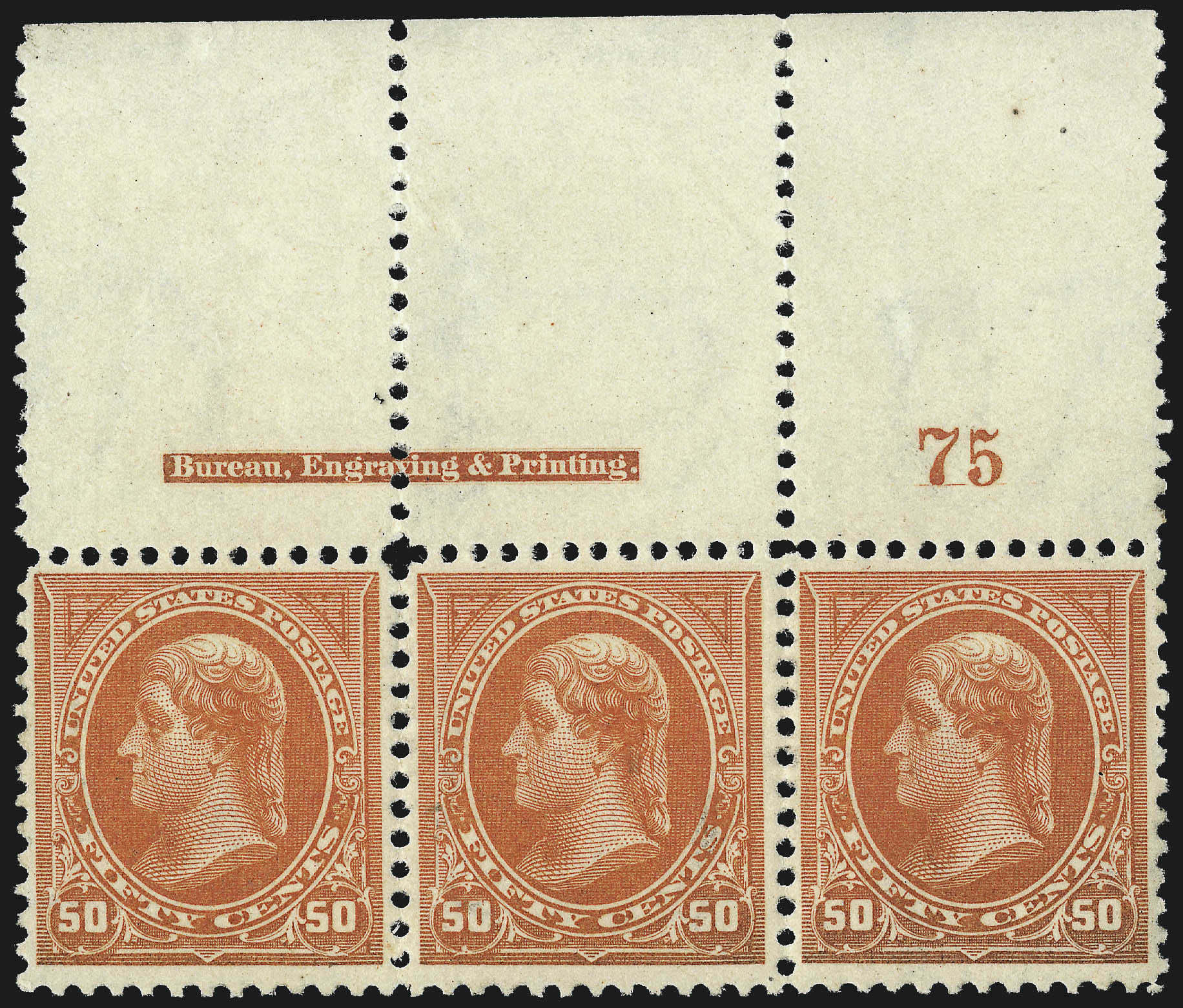 Sale no. 1061 — Lot no. 3765 — Siegel Auction Galleries