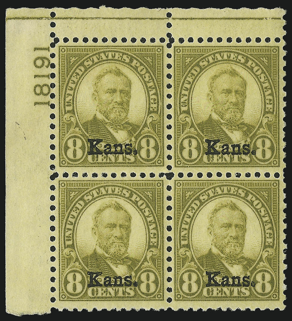 Sale no. 1061 — Lot no. 4036 — Siegel Auction Galleries
